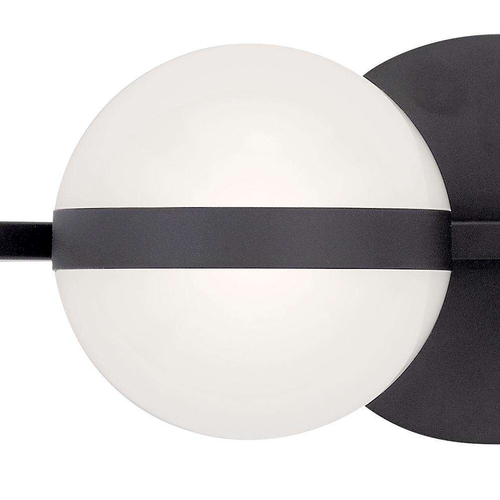 30 Inch 40W 4 Led Bath Vanity-Matte Black Finish Elan Lighting 85093Mbk