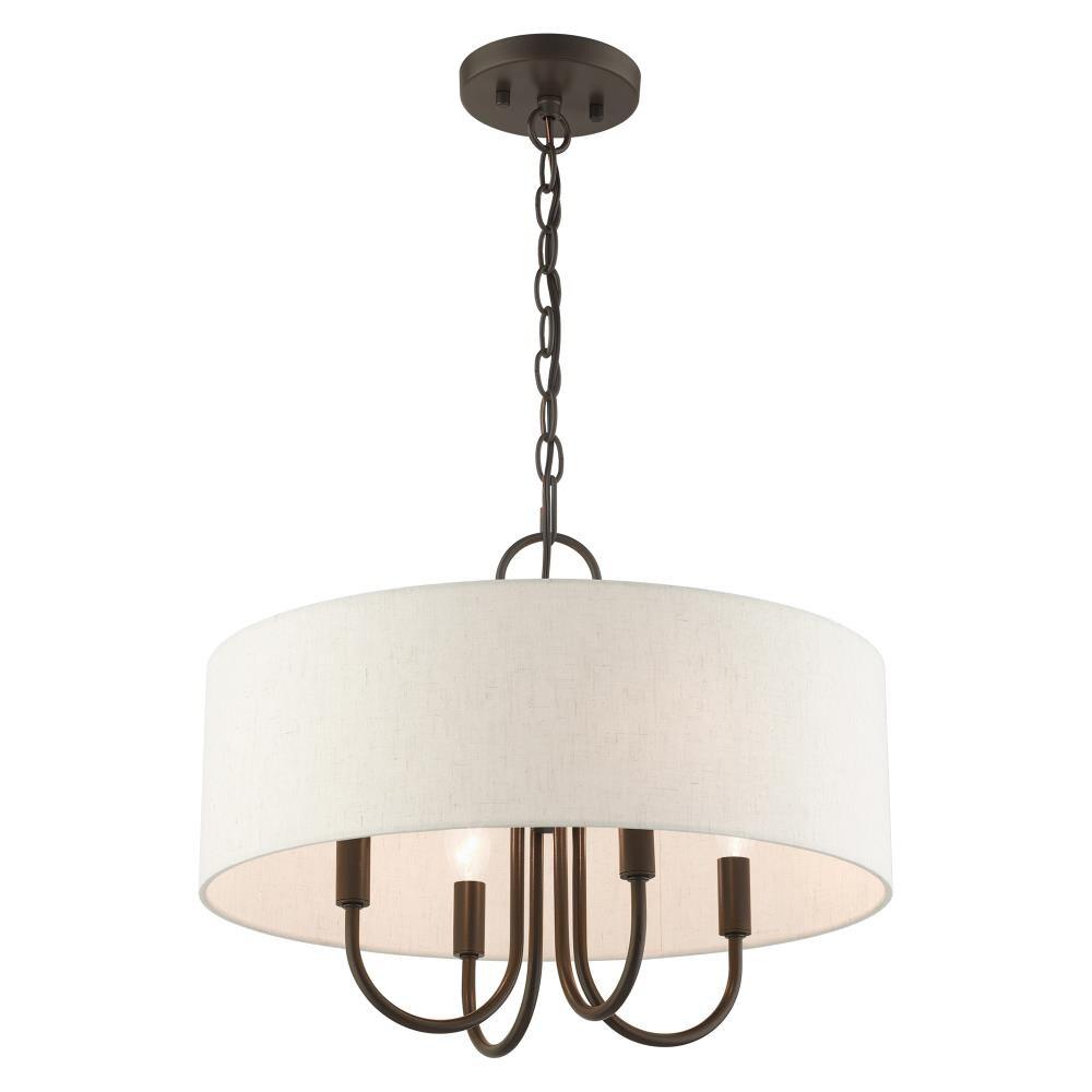 Livex Lighting Blossom 4 - Light Pendant in  English Bronze