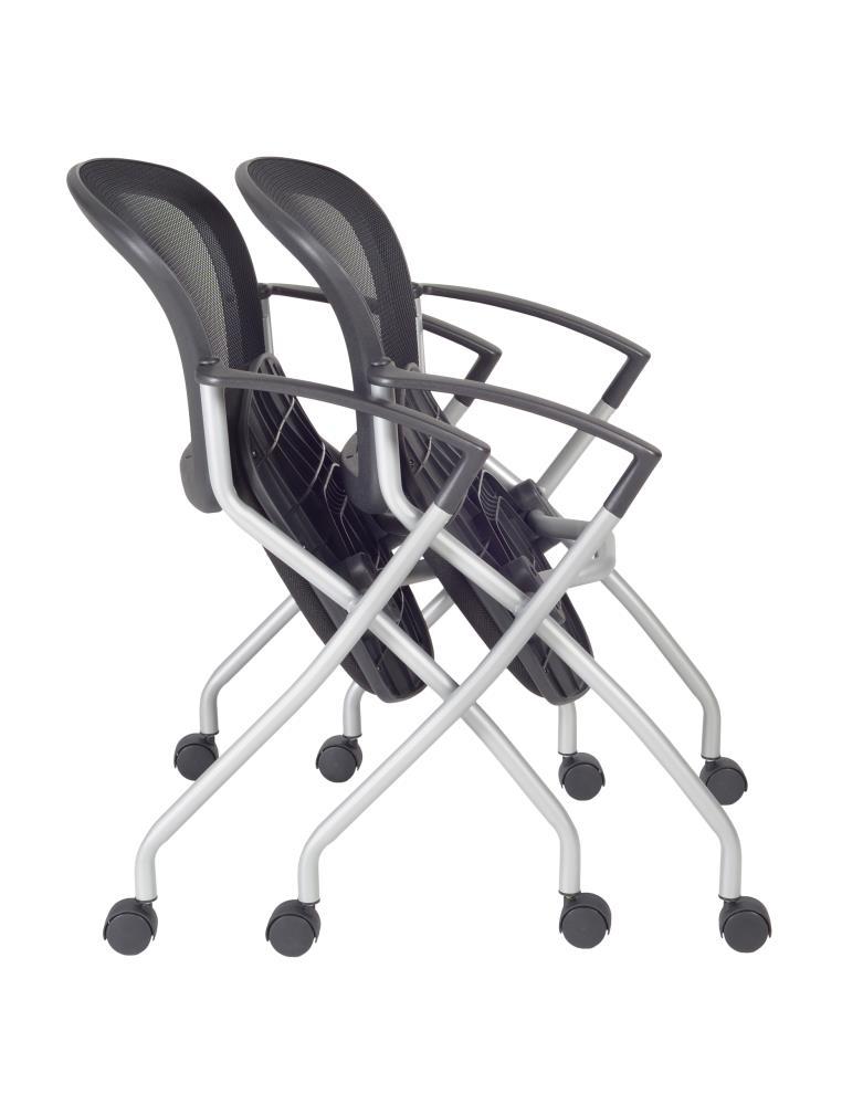 Regency Cadence Fabric Nesting Chair (Set of 4)