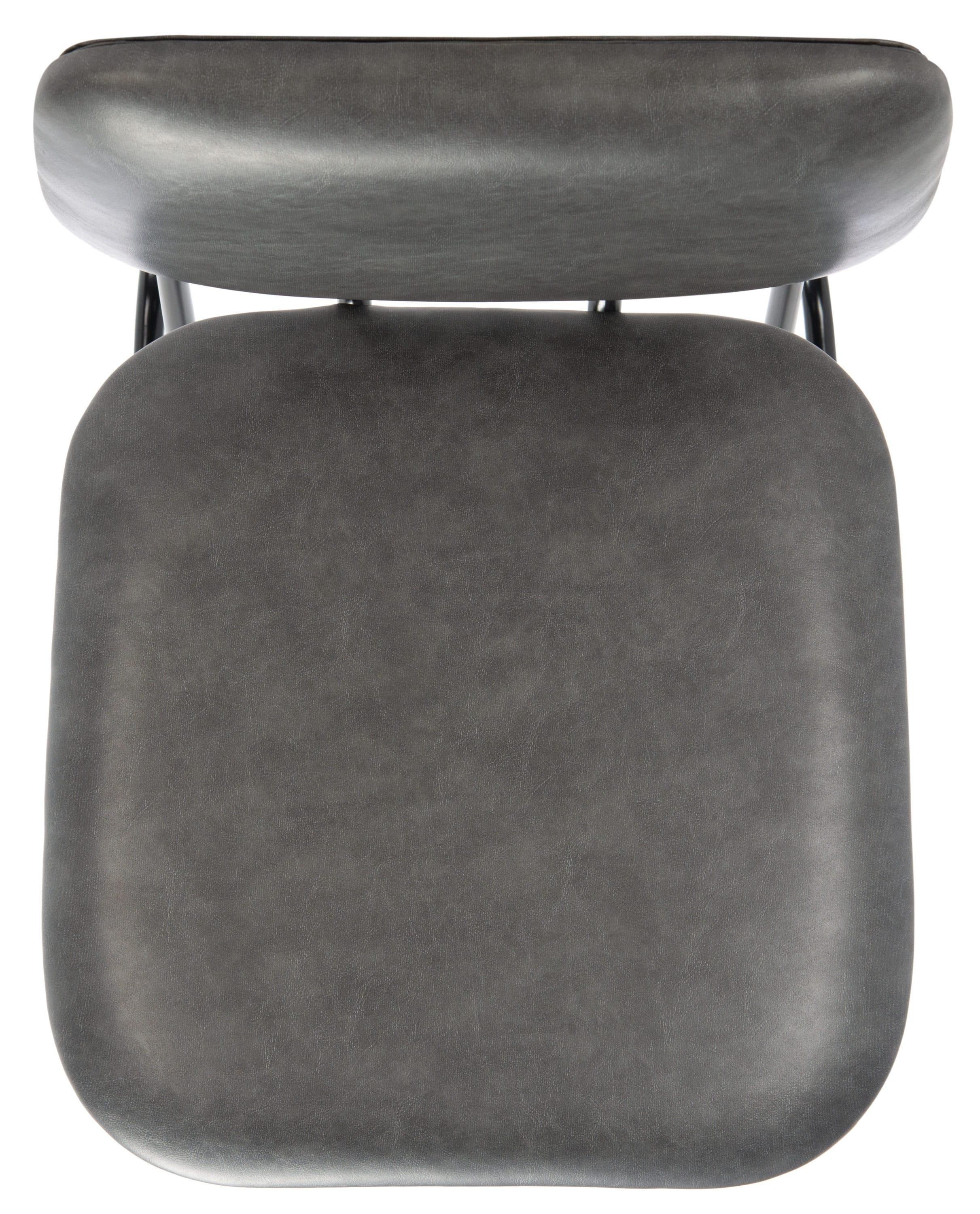 Chavelle Side Chair (Set Of 2) - Grey/Black - Safavieh