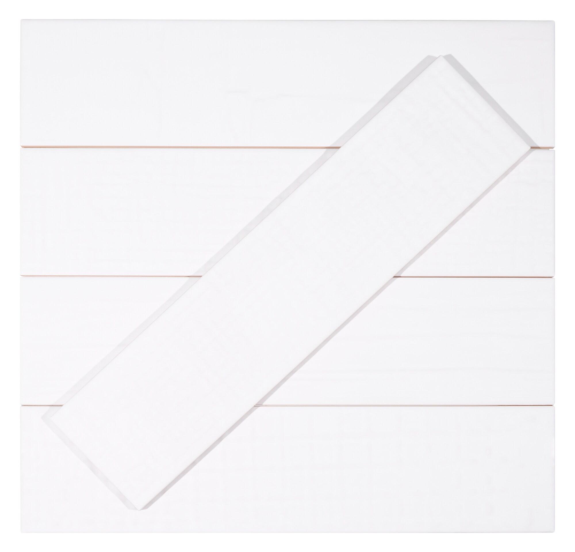 Andova Perfecto-Marvelli 4-in. x 16-in. Subway Textured Glossy Ceramic Wall Tile