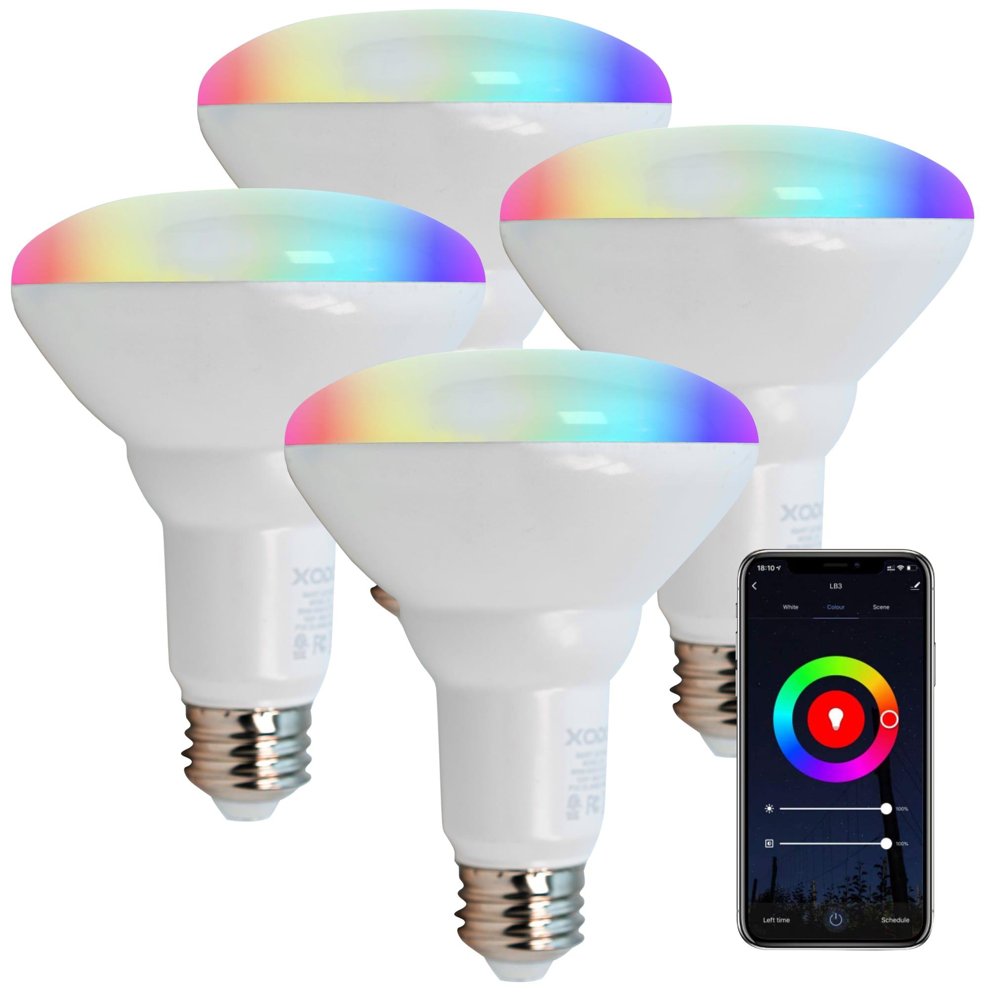 75 Watt Equivalent BR30 E26/Medium (Standard) Dimmable LED Smart Bulb