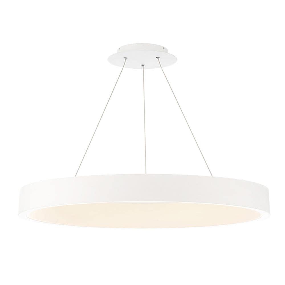 WAC Lighting Corso 43" LED 3000K Contemporary Aluminum Pendant in White