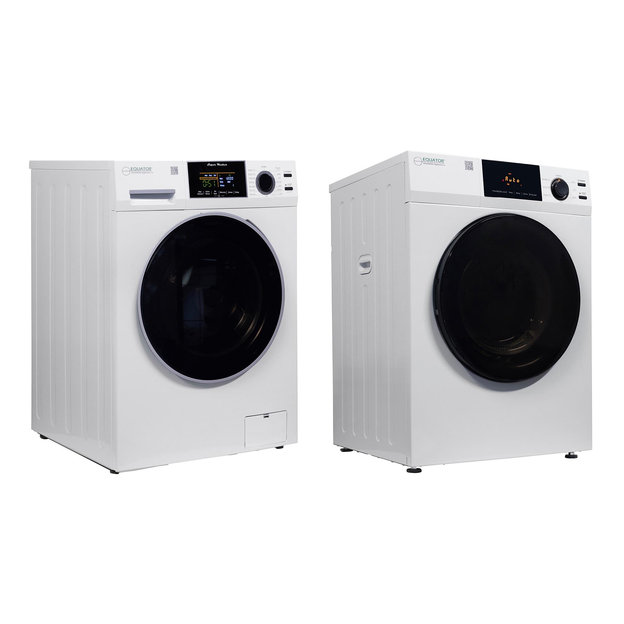 Equator DELUXE LAUNDRY SET Digital Washer 1.9cf 110V Vented Dryer 4cf 110V (Side by Side)