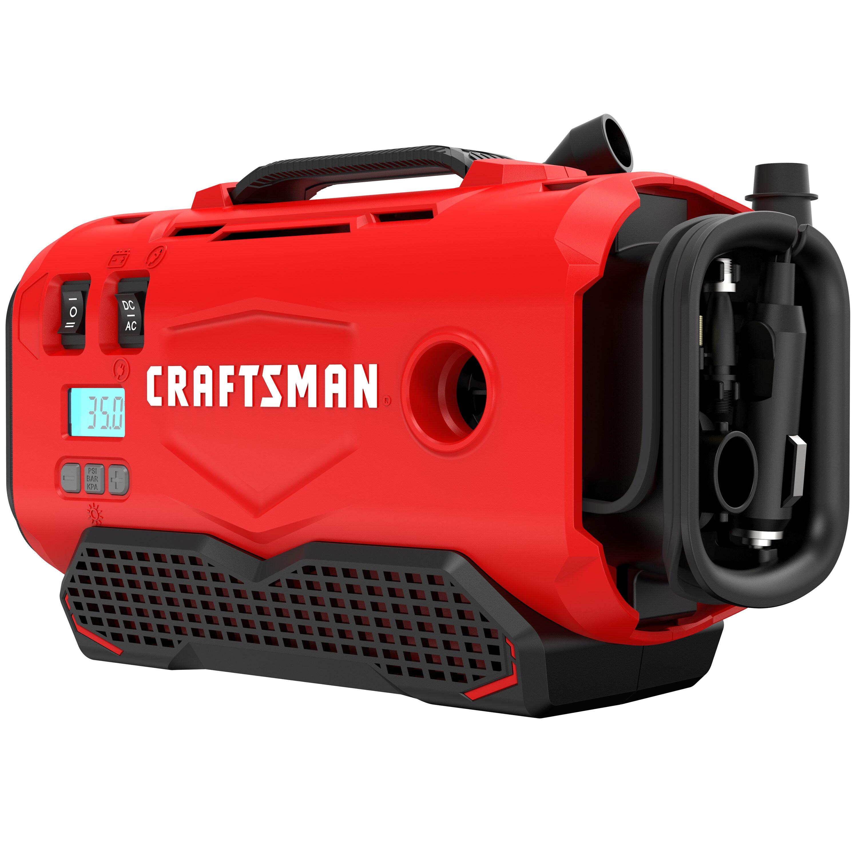 CRAFTSMAN V20 Inflator, Tool Only (CMCE520B),Red