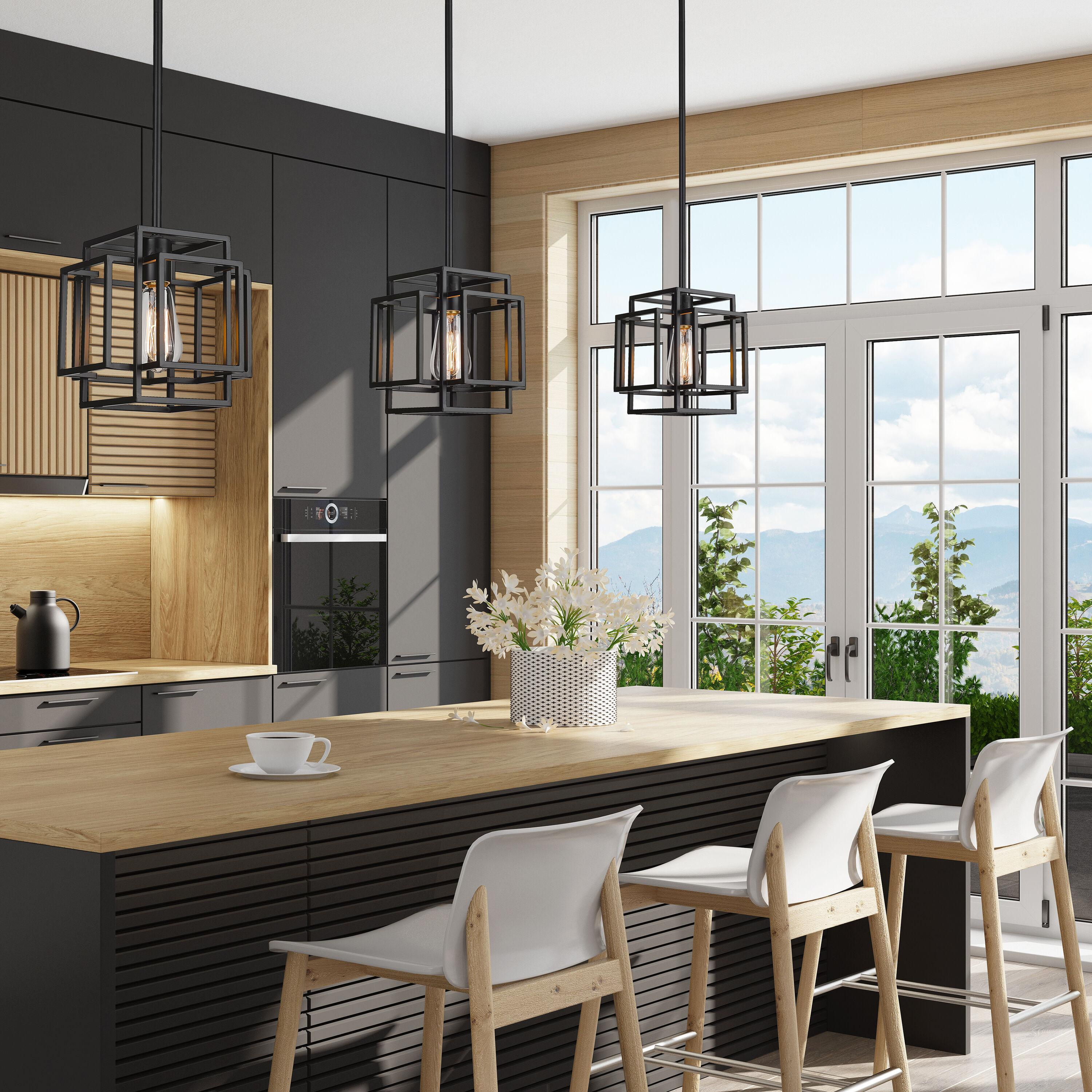 Z-Lite Titania 1 - Light Pendant in  Matte Black