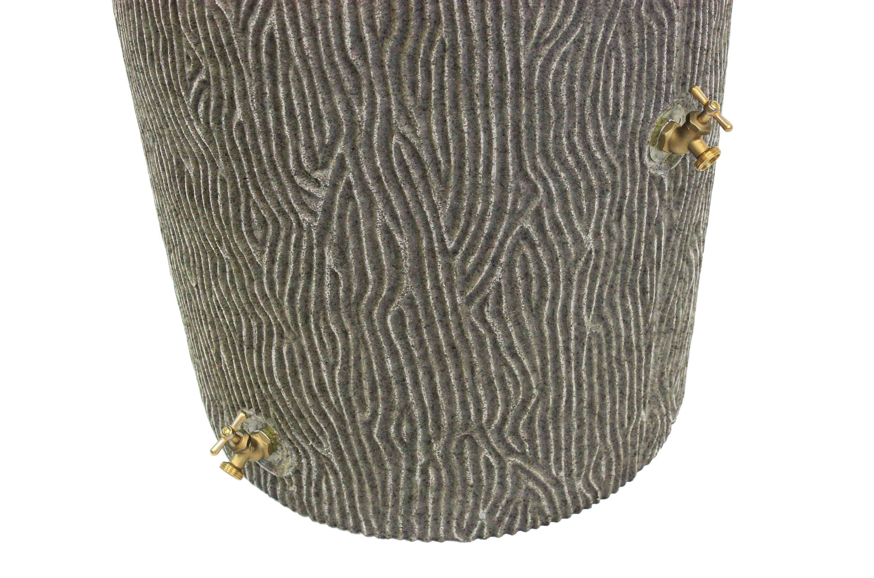 Good Ideas Good Ideas 50 Gallons Plastic Drainable Dual Overflow Planter Rain Barrel