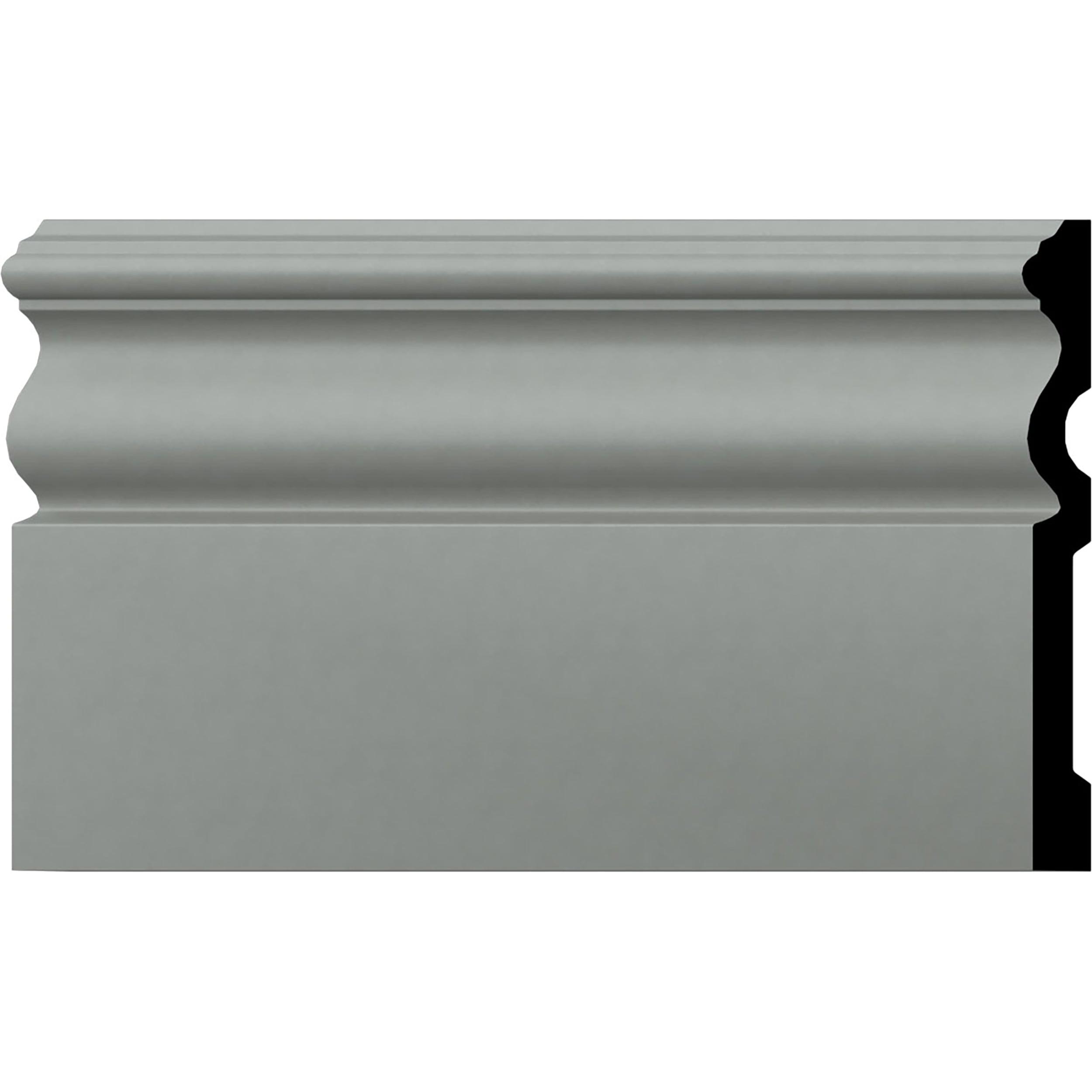 Ekena Millwork 5 7/8"H x 5/8"P x 94 1/2"L Bradford Baseboard Moulding