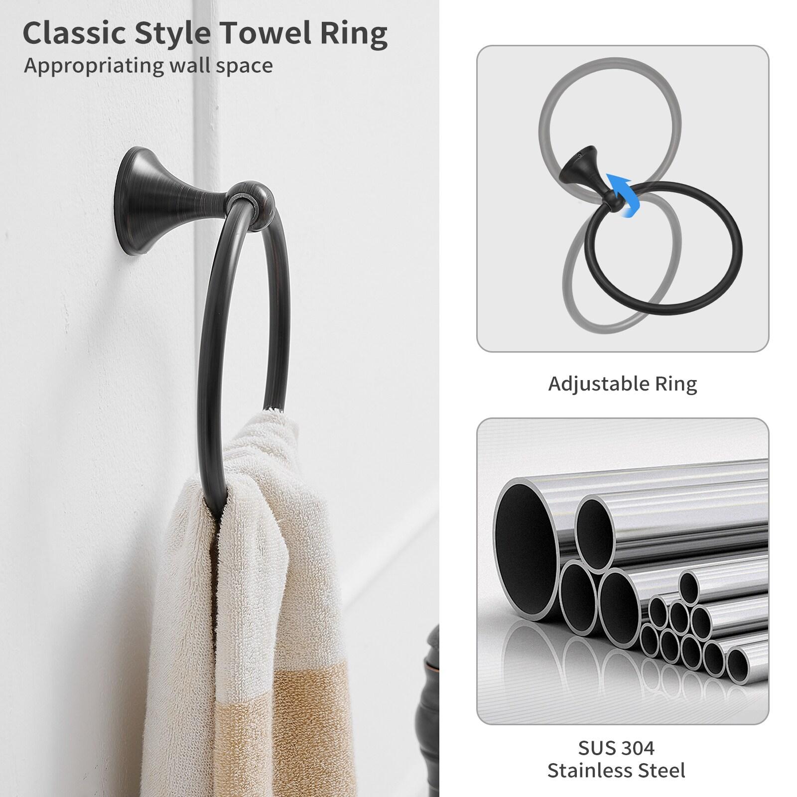 4 - Piece Bathroom Hardware Set