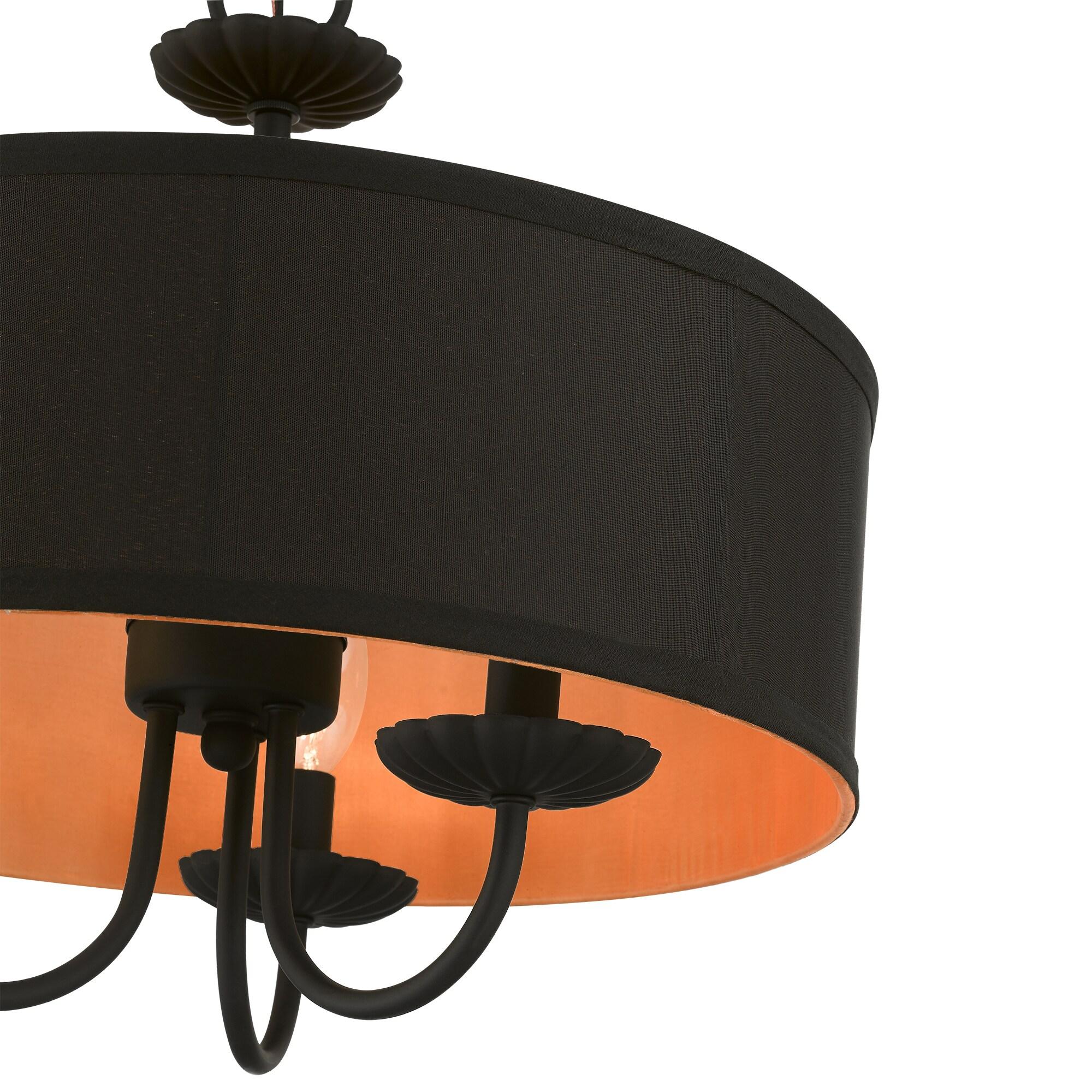 Livex Lighting Winchester 3 - Light Pendant in  Black