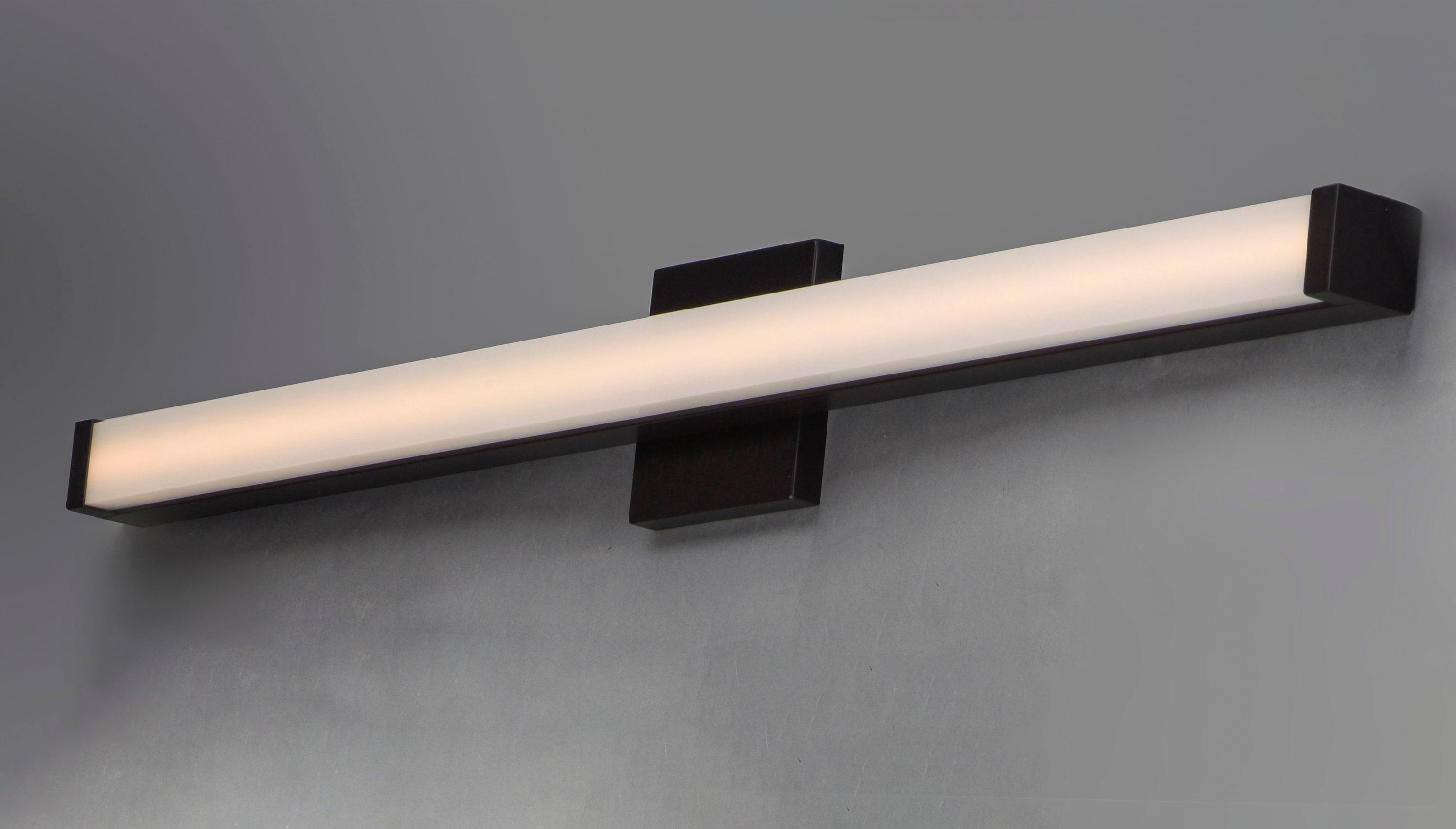 52004BZ-Maxim Lighting-Spec-LED Bath Vanity Light-Minimalistic Contemporary Style-Bronze Finish-30 Inch Size