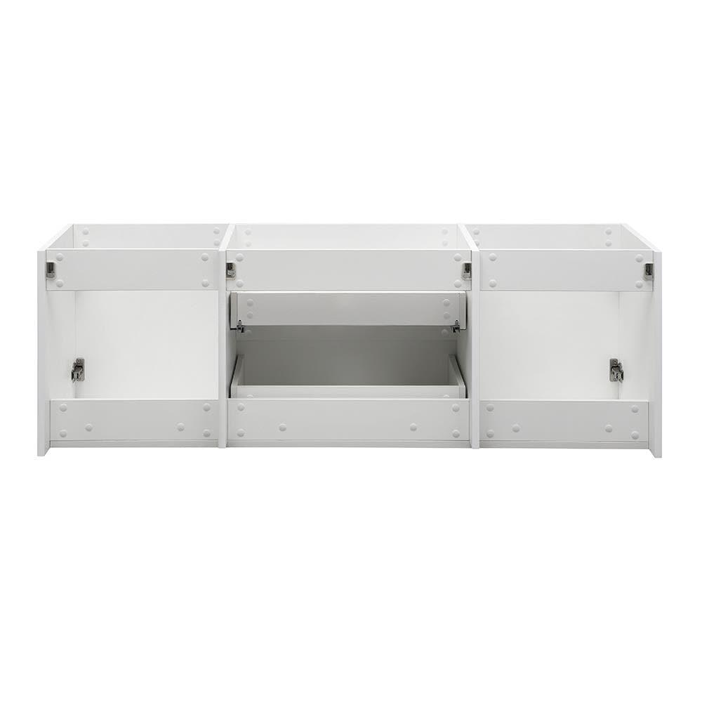 Valencia 60" Wall Mount Double Modern Bathroom Cabinet - Cabinet Only (Top and Sinks Not Included)