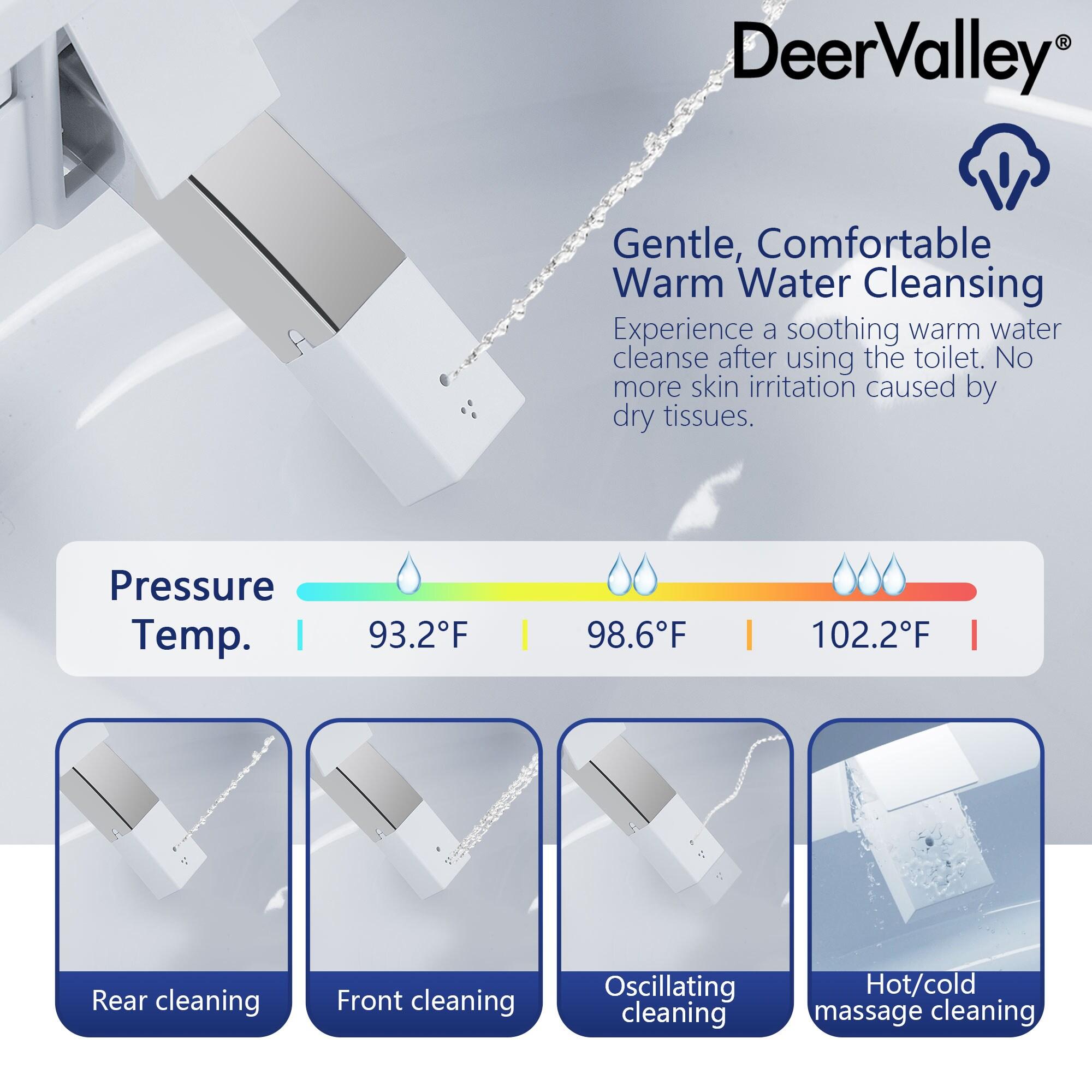 Smart Toilet with Quiet-Closed Heated Seat, Foot Kick/Off-seat/Blackout/Remote Flush, Bidet Elongated Toilet with Tankless, Gentle Night light, Remote Control, Advanced