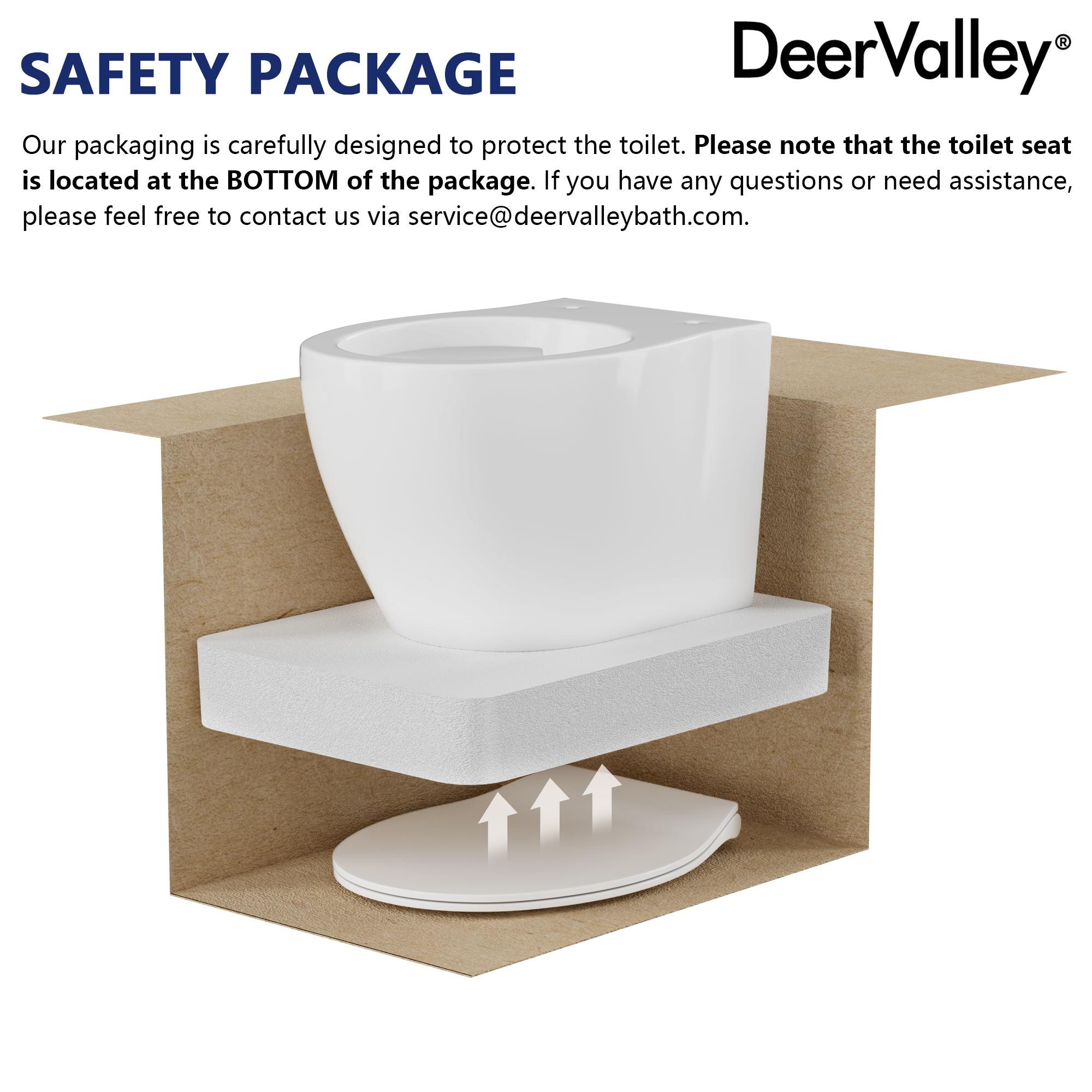 Liberty 1.6 GPF Elongated Wall Hung Toilets (Seat Included)