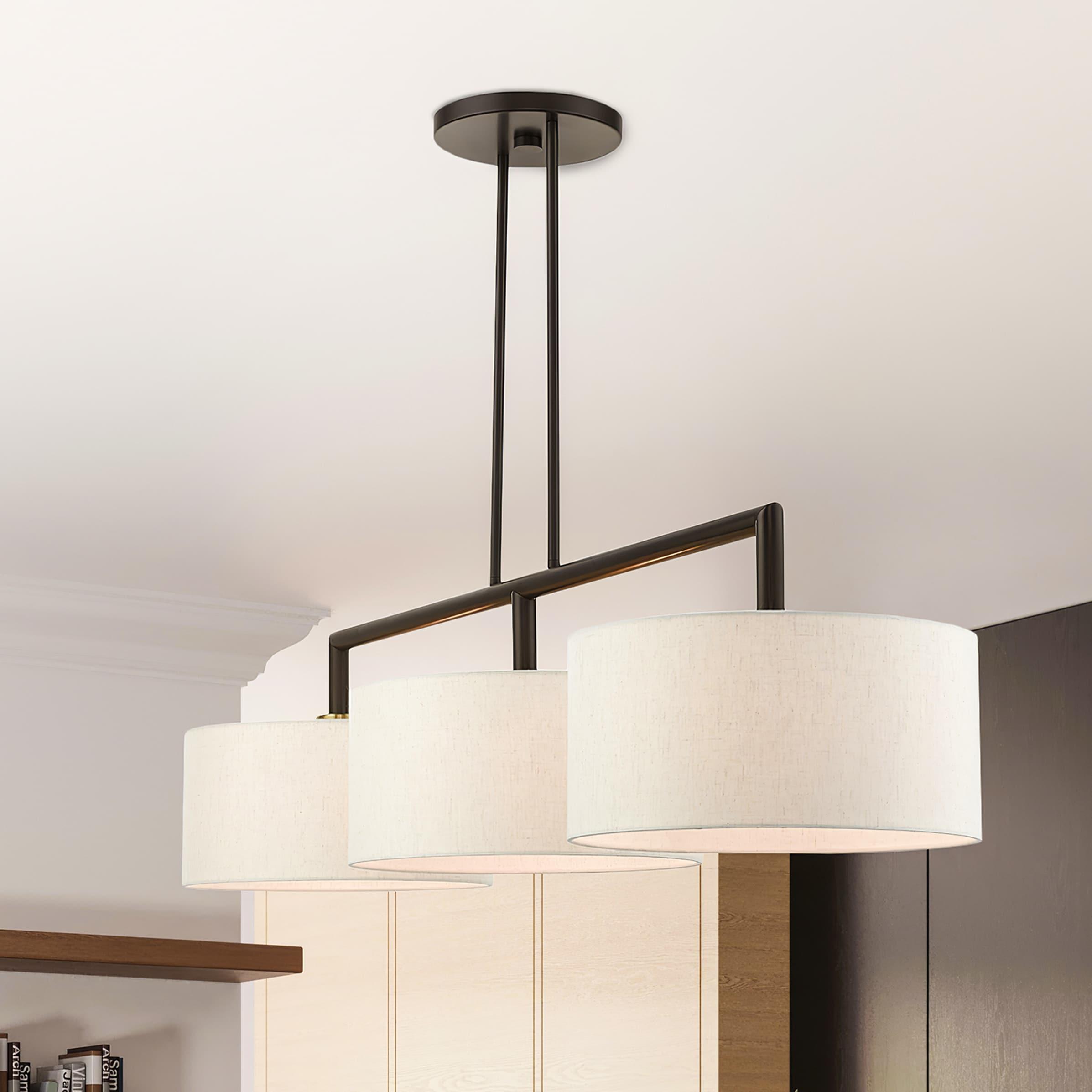 Livex Lighting Meridian 3 - Light Chandelier in  English Bronze