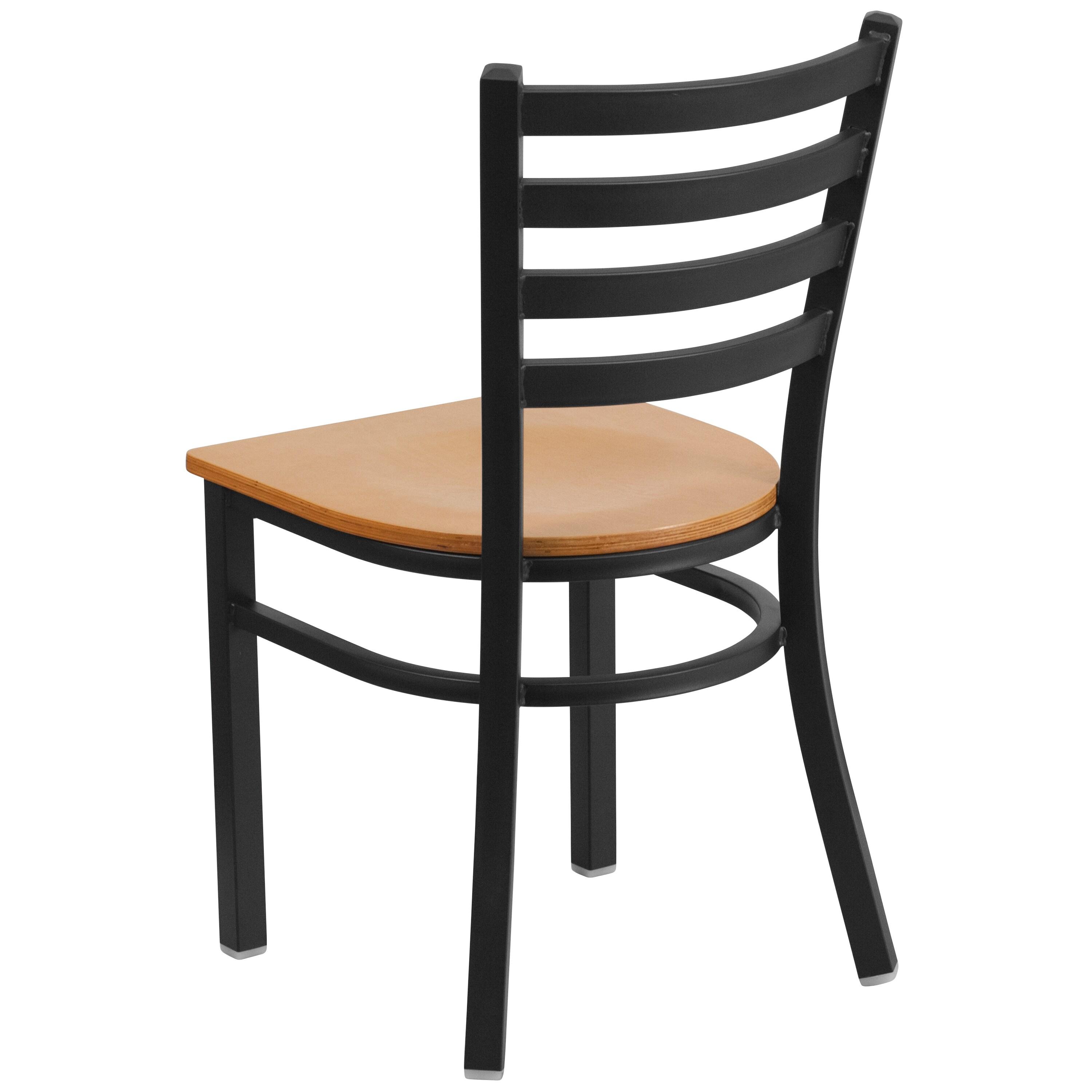 Kendall Ladder Back Metal Restaurant Chair