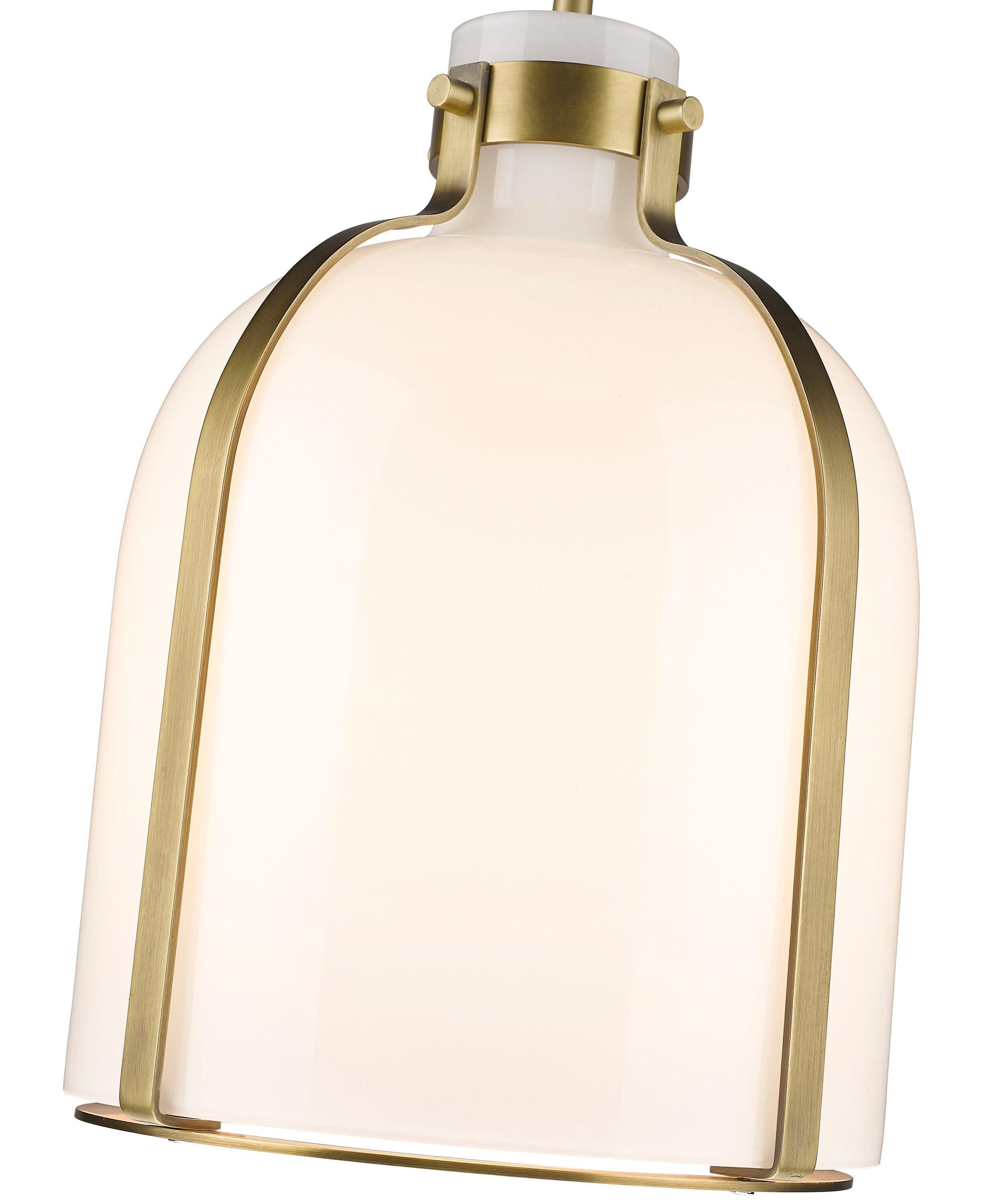 Z-Lite Pearson 1 - Light Chandelier in  Rubbed Brass