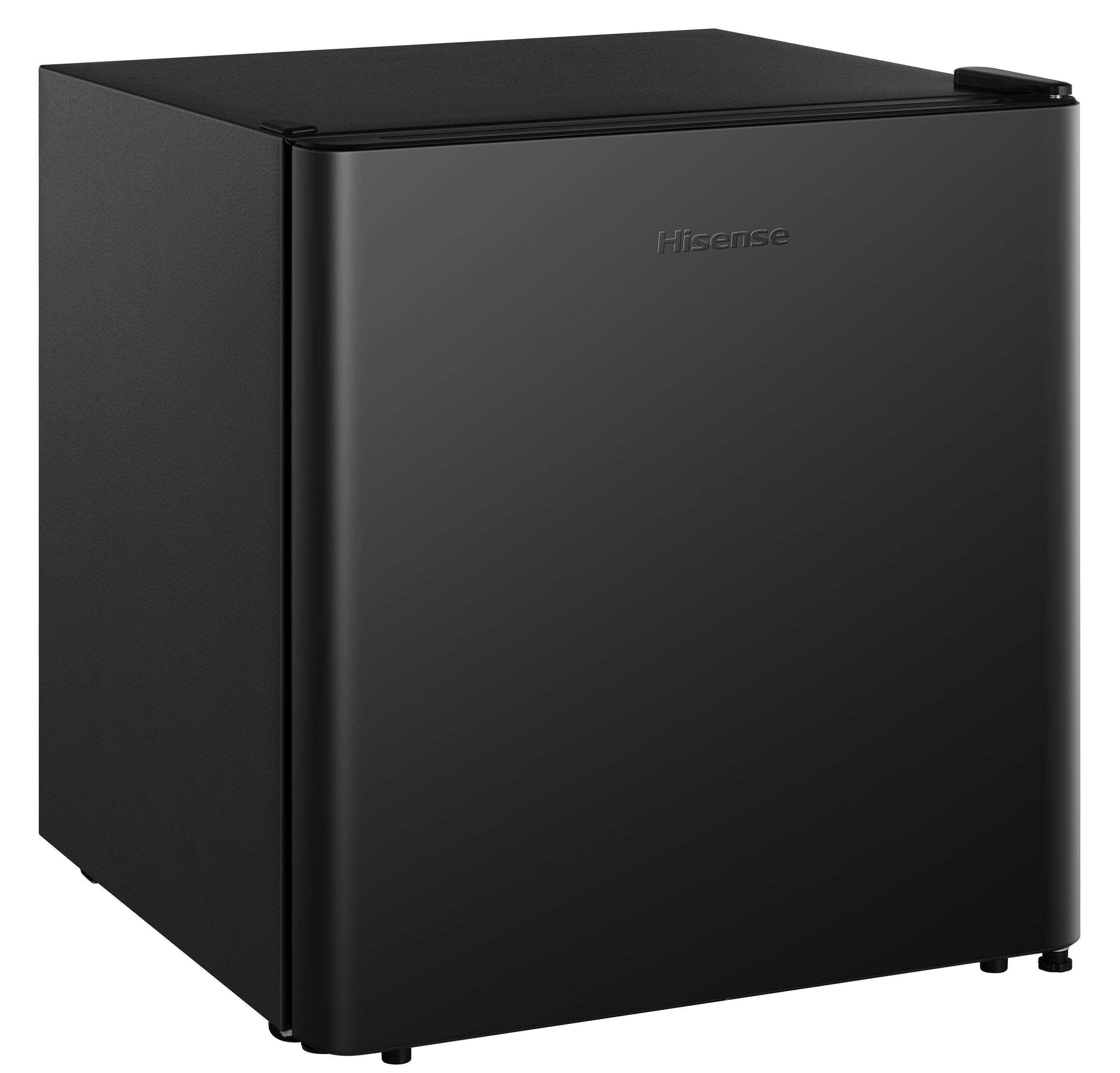Hisense 1.6 Cu ft Single Door Mini Fridge, Black, Energy Star, 1 Year Warranty, WMS017M6XBE New