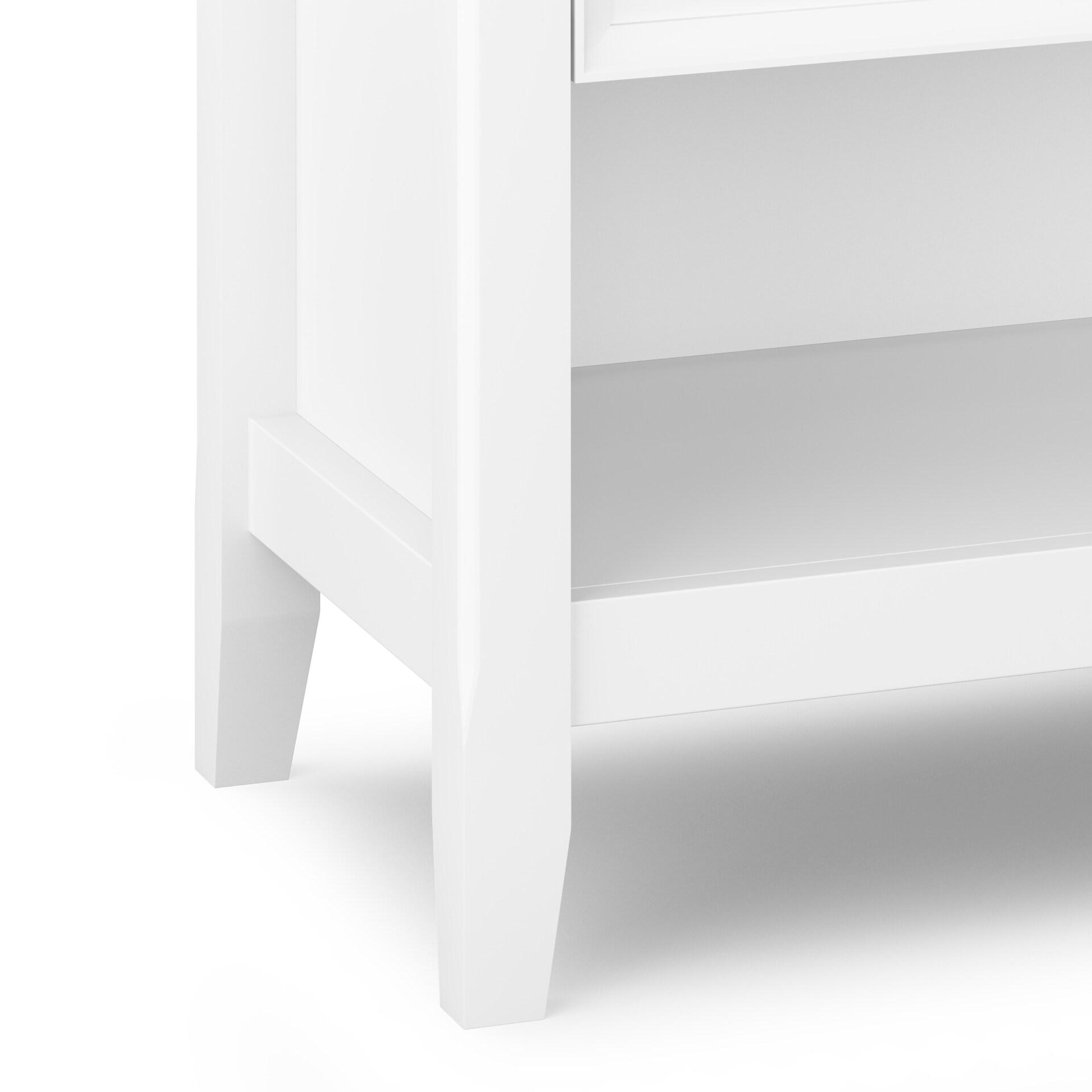 Simpli Home Amherst 24'' W Solid Wood Nightstand