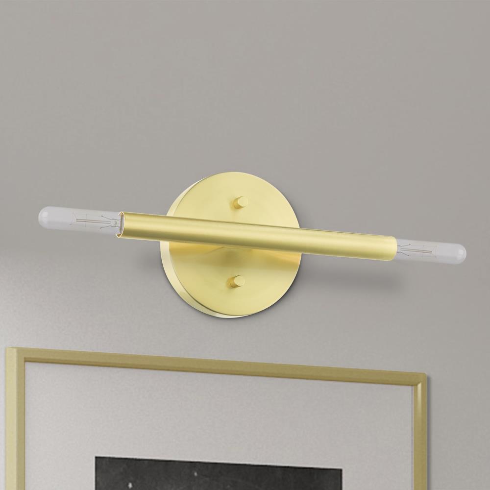 Livex Lighting - Copenhagen - 2 Light ADA Wall Sconce in Mid Century Modern