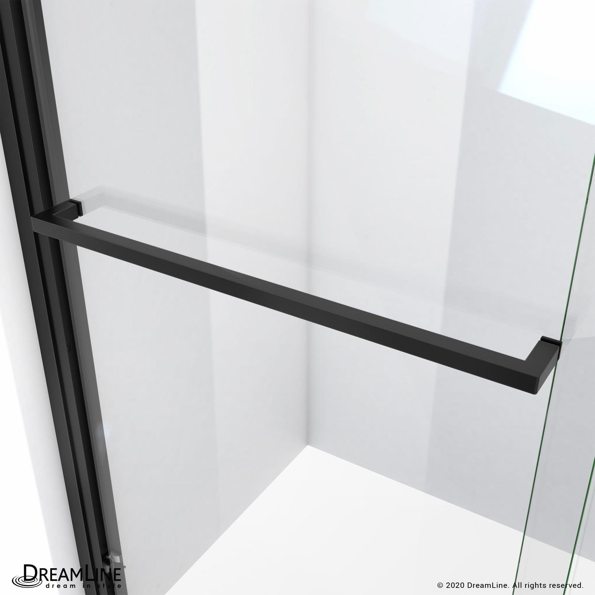 Duet Plus 50" - 54" W x 72" H Double Sliding Semi-Frameless Shower Door