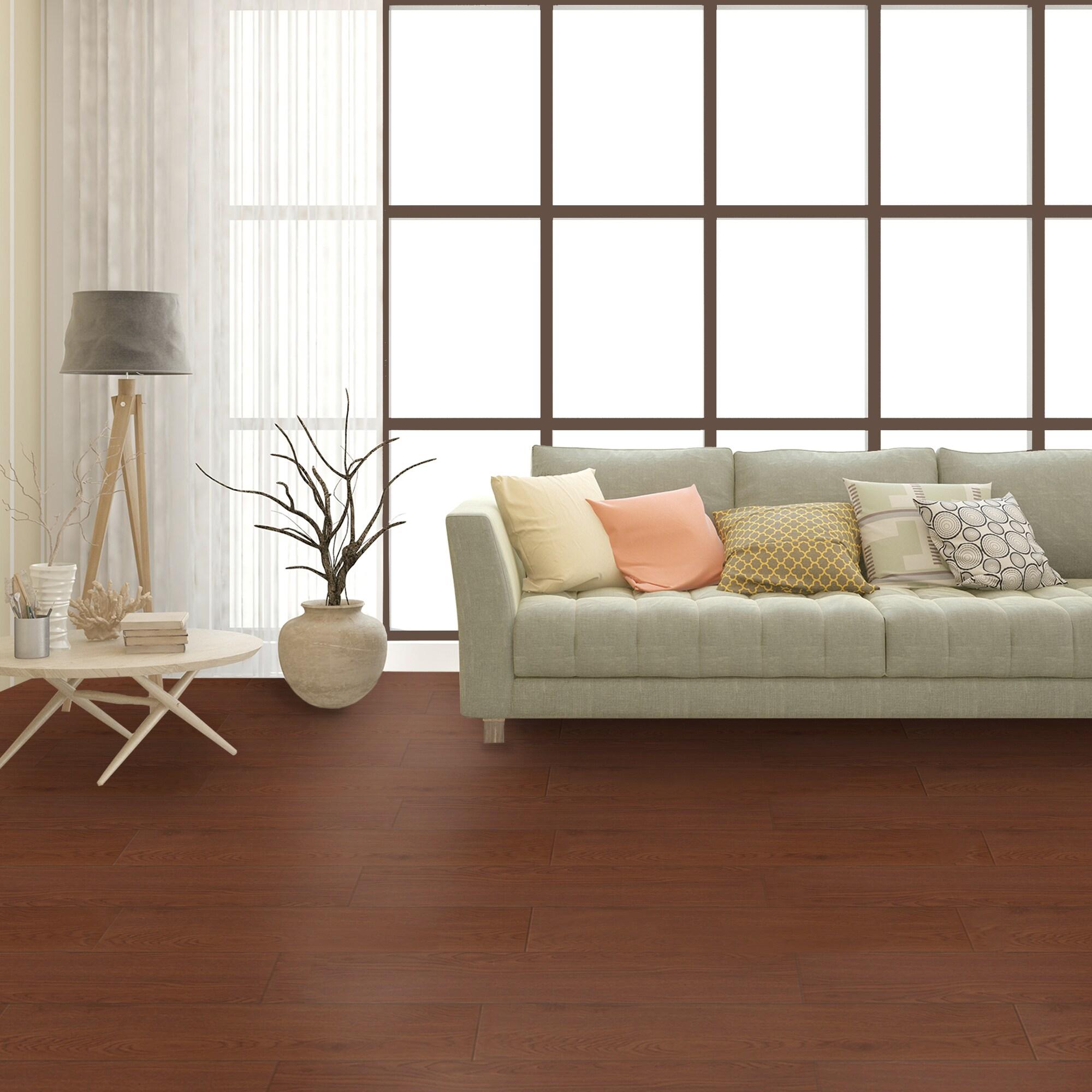 Achim Importing Co Sterling 1.2mm Thick 6'' W x 36'' L Plank