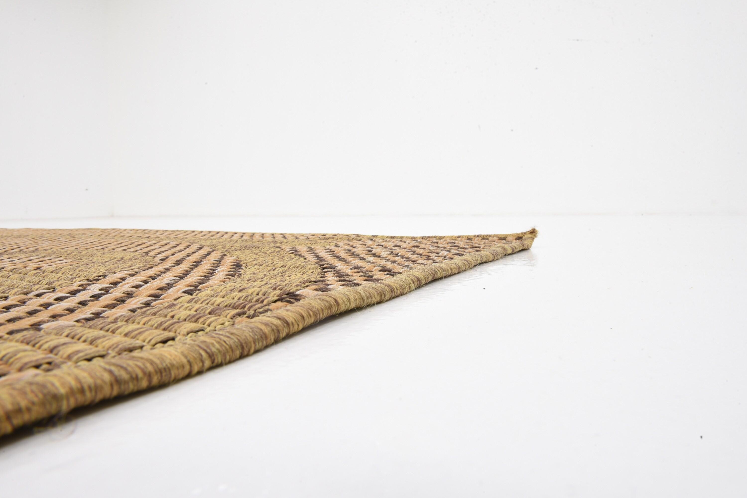 Unique Loom 9' 0 x 12' 2 Light Brown Outdoor Botanical Vine Area Rug