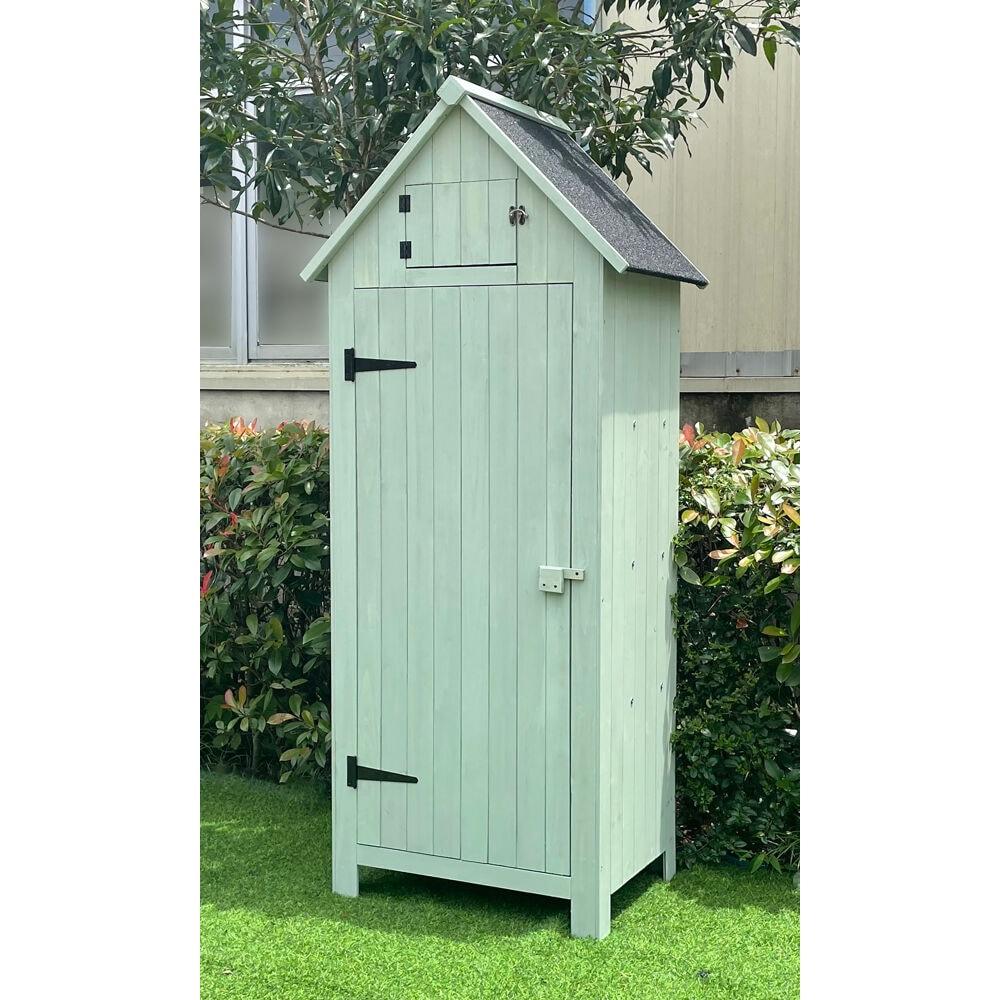 Hanover 2 ft. 5 in. W x 2 ft D Solid Wood Storage Shed