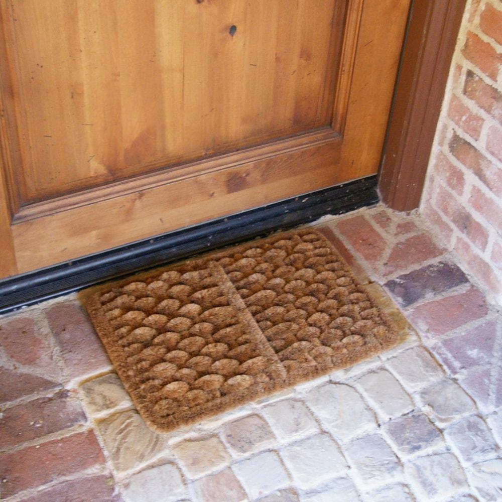 Rubber-Cal, Inc. Shiraz Coco Coir 24 in. x 16 in. Outdoor Door Mat