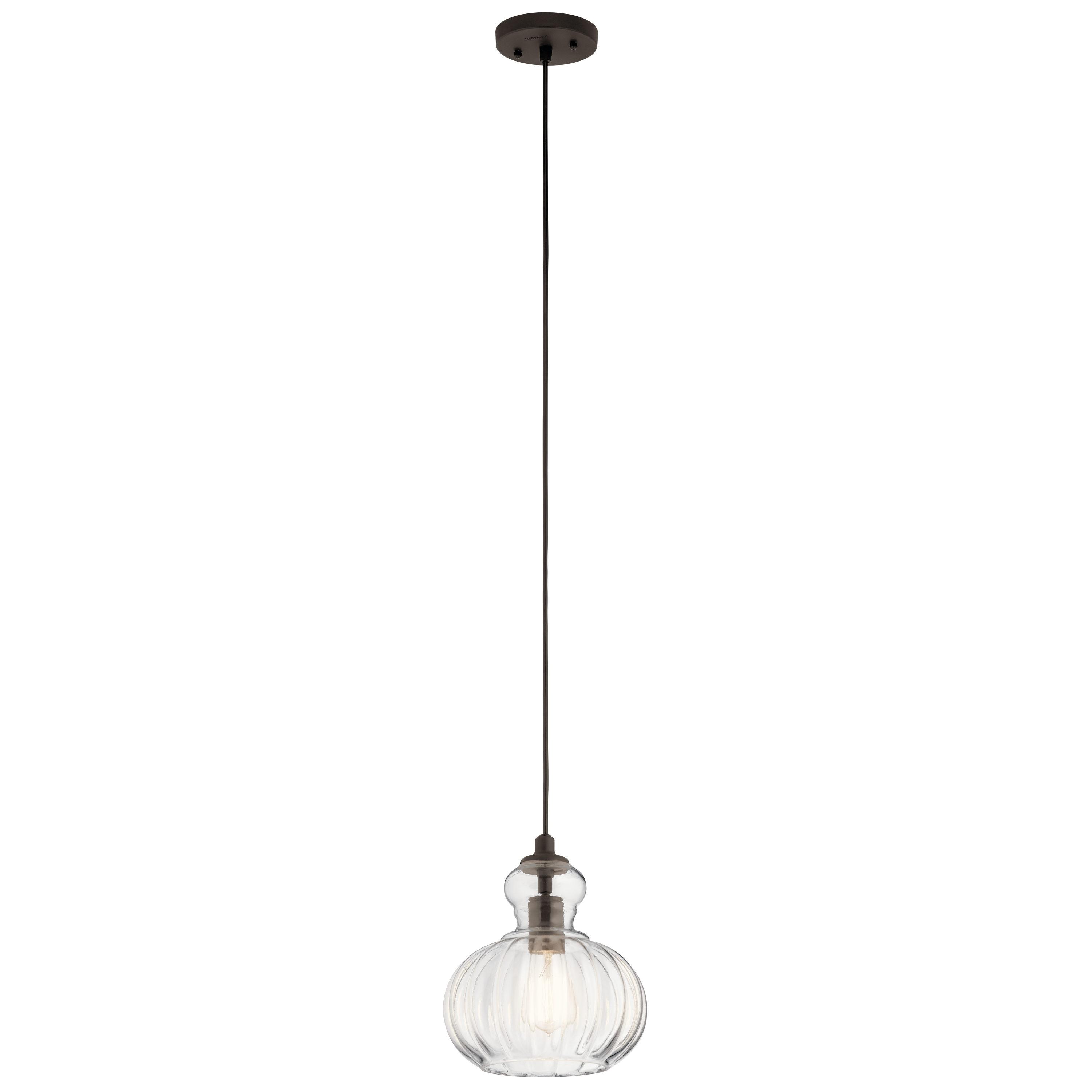 Kichler Lighting Riviera 1 - Light Pendant in  Olde Bronze