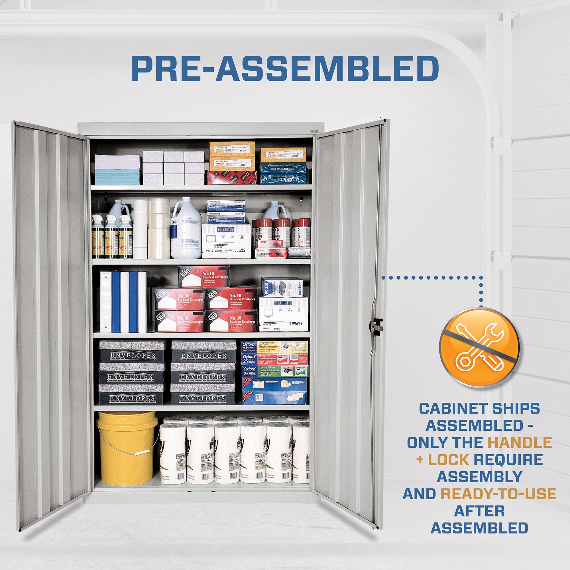 Sandusky Cabinets Sandusky Lee Elite 24" D x 46" W x 72" H, Steel Garage Storage Cabinet by Sandusky
