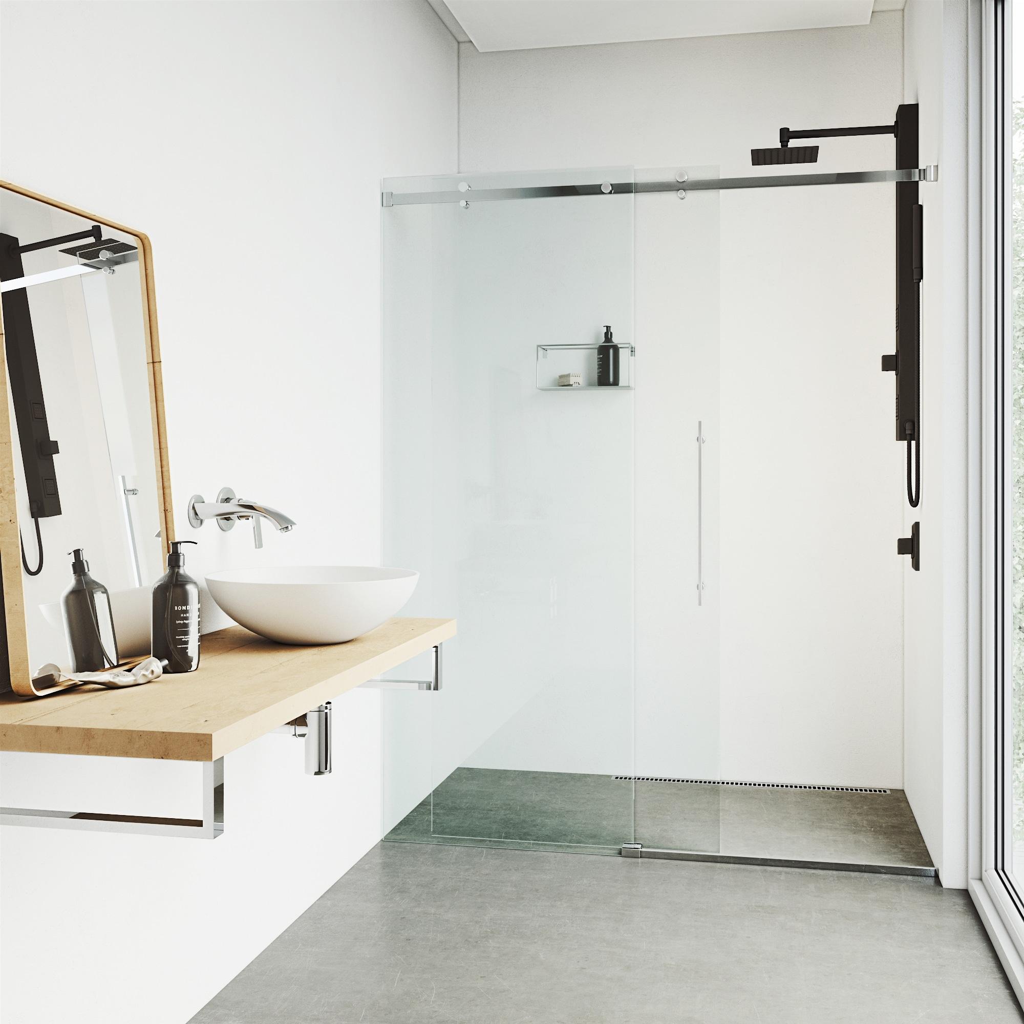 Orchid 39" H X 4" W 2-Jet Shower System with Hand Wand - Requires existing shower head connection