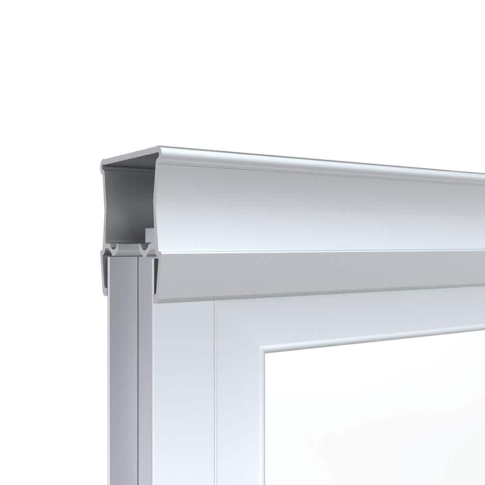 Deluxe 44" W x 68" H Frameless Shower Door
