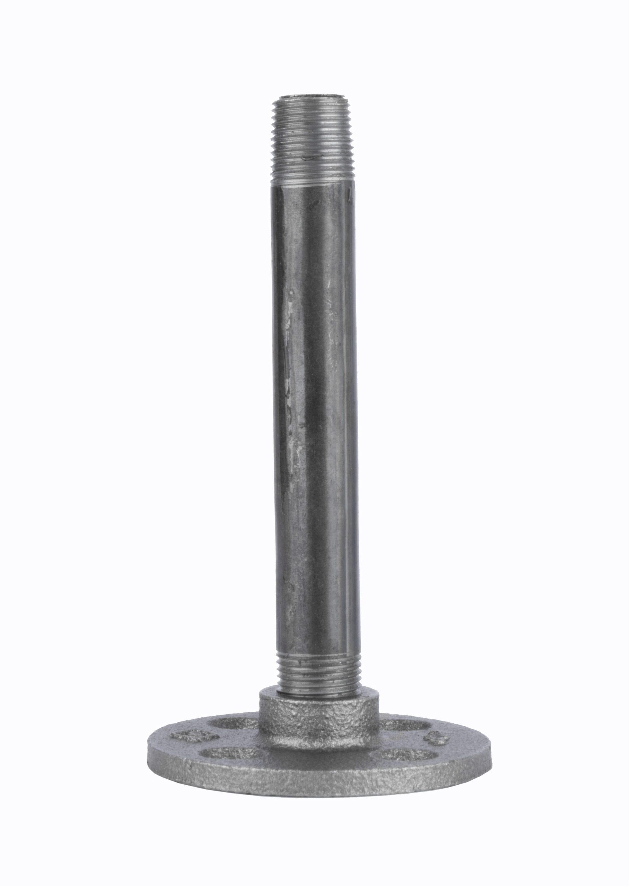 STZ Industries 3/8 in. FIP each Black Malleable Iron 2.75 in. L Floor Flange