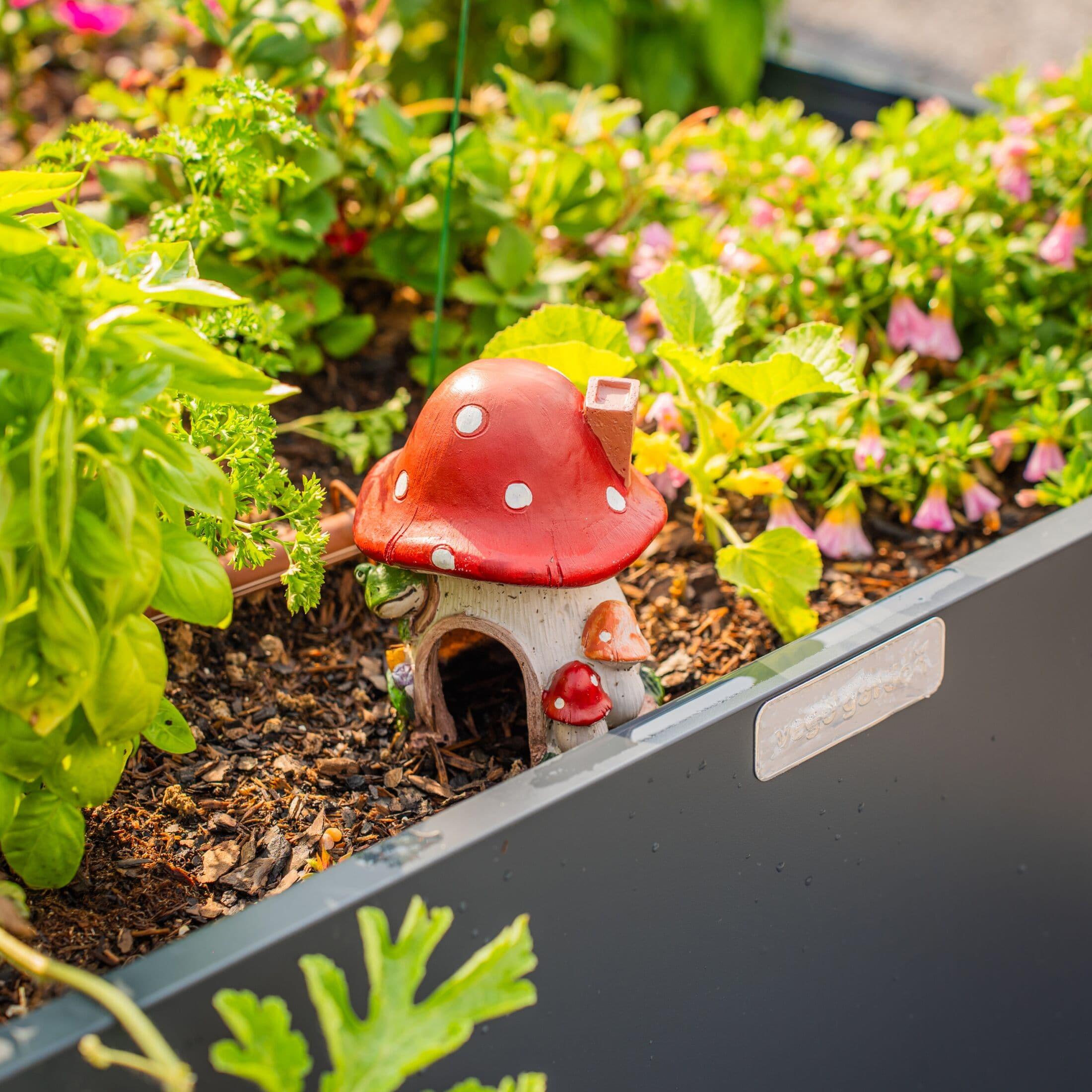 Modern 17" Tall Metal Outdoor Long Planter Box