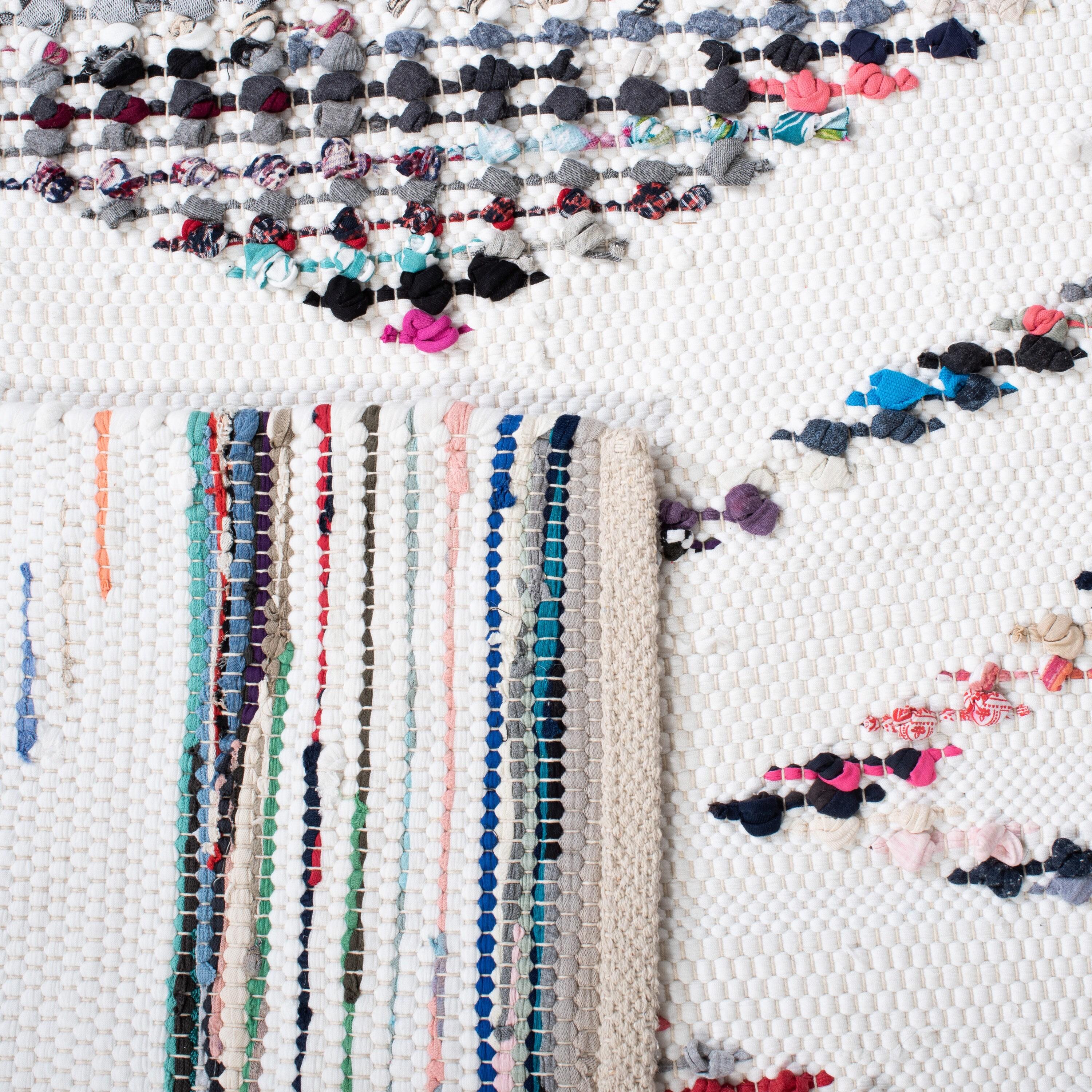 Montauk MTK816 Hand Woven Area Rug - Ivory/Black - 8'x10' - Safavieh.