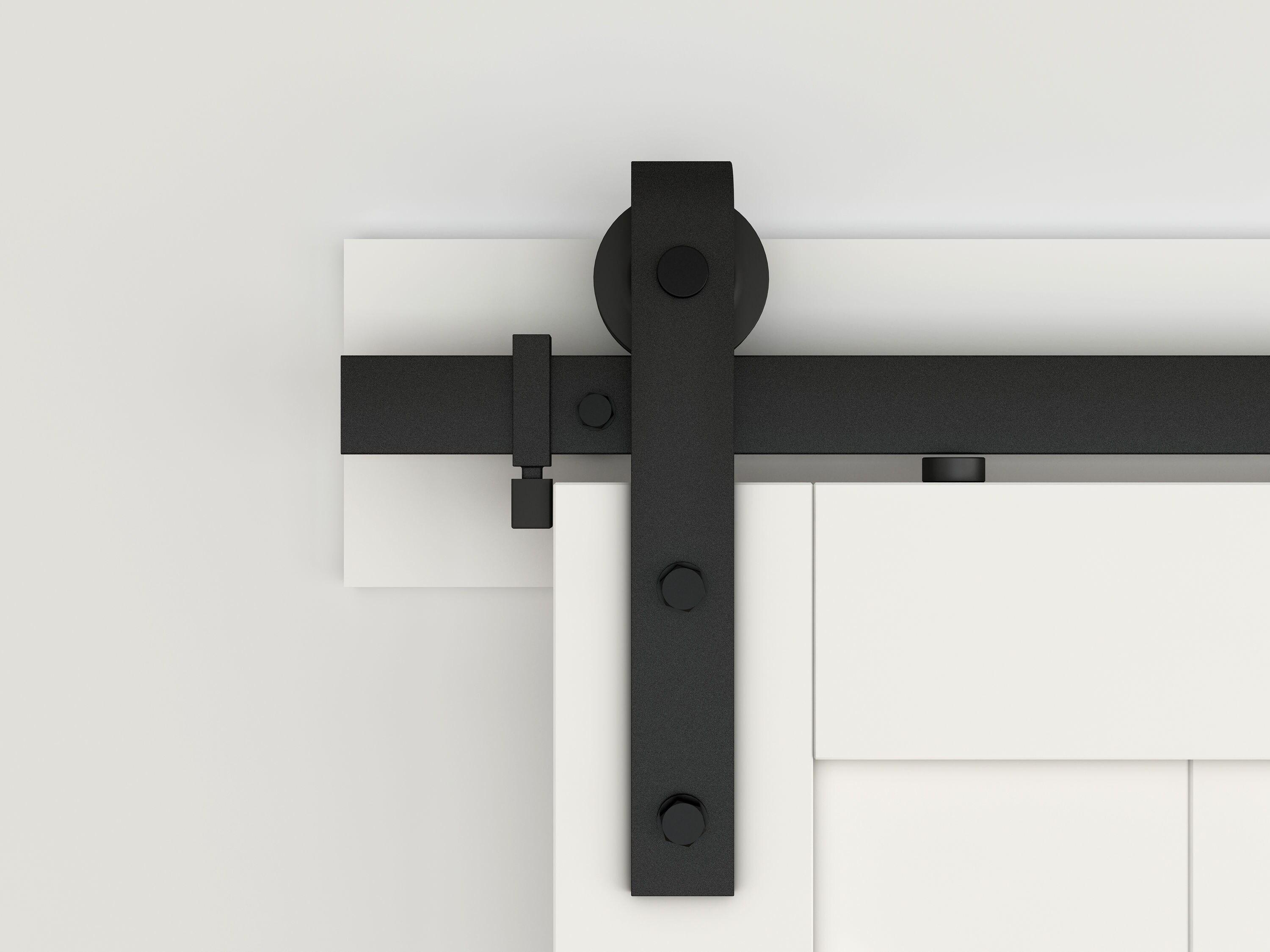 National Hardware Standard Single Barn Door Hardware Kit