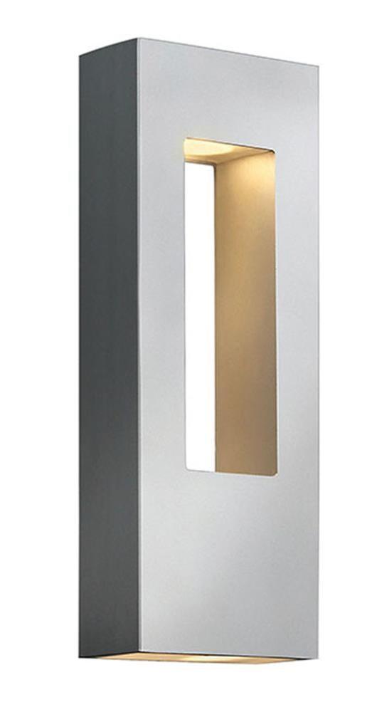 Atlantis Outdoor Wall Mount Lantern w/ Integrated LED