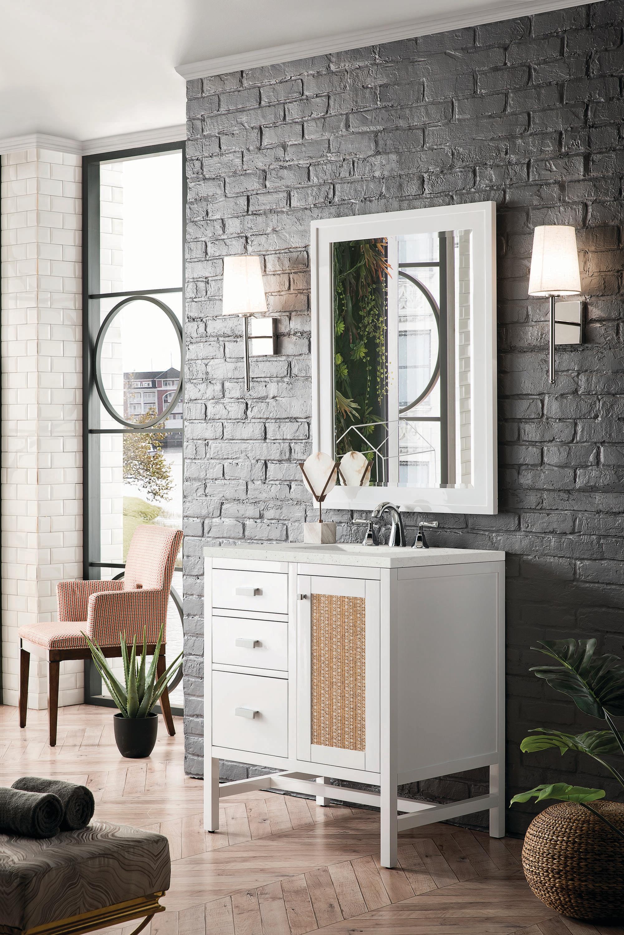Addison 30'' Single Bathroom Vanity with Quartz Top
