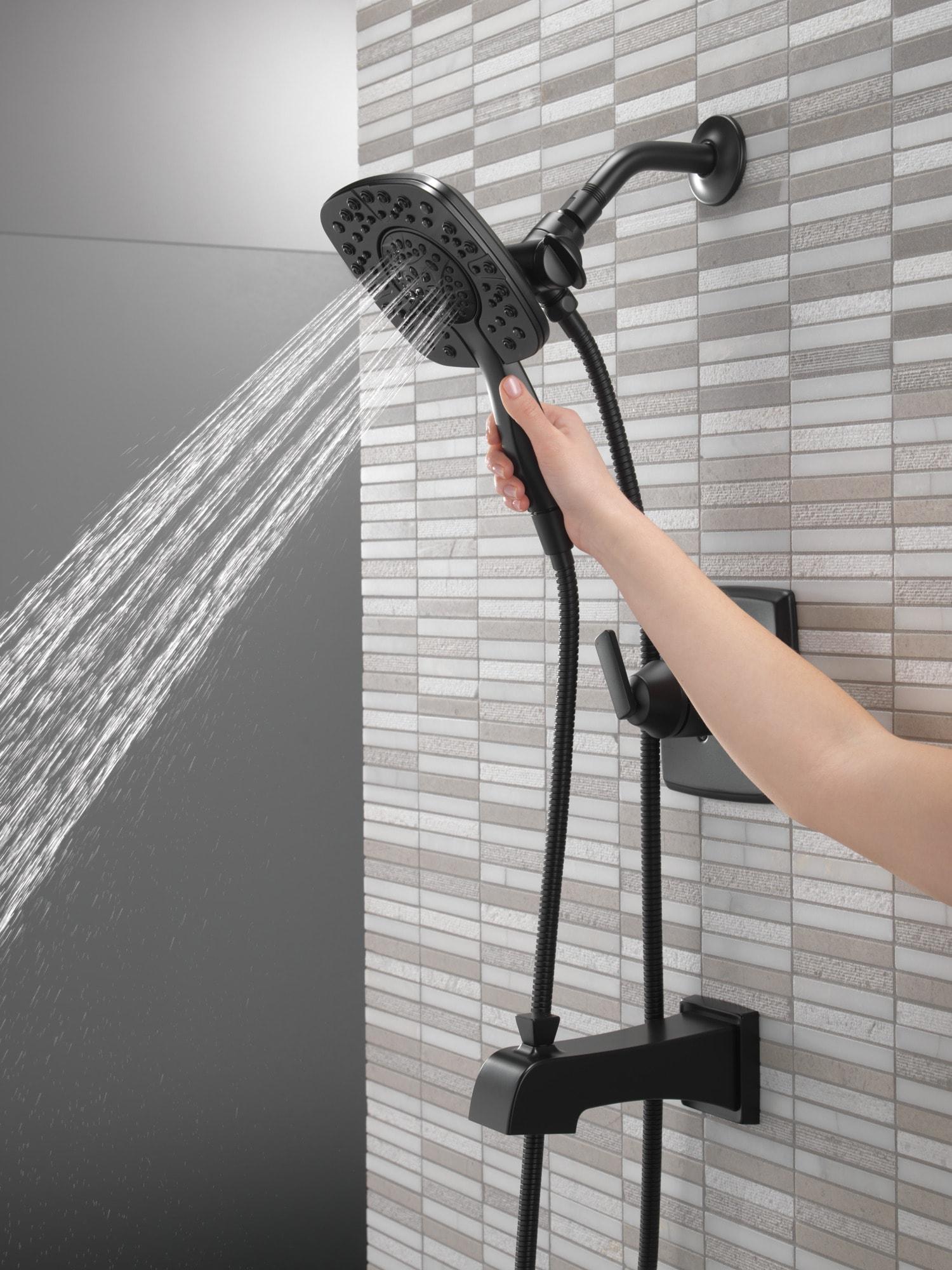 Delta Ashlyn 17 Series Dual-Function Tub Shower Faucet Set, In2ition Shower Handle Trim Kit T17464-BL-I