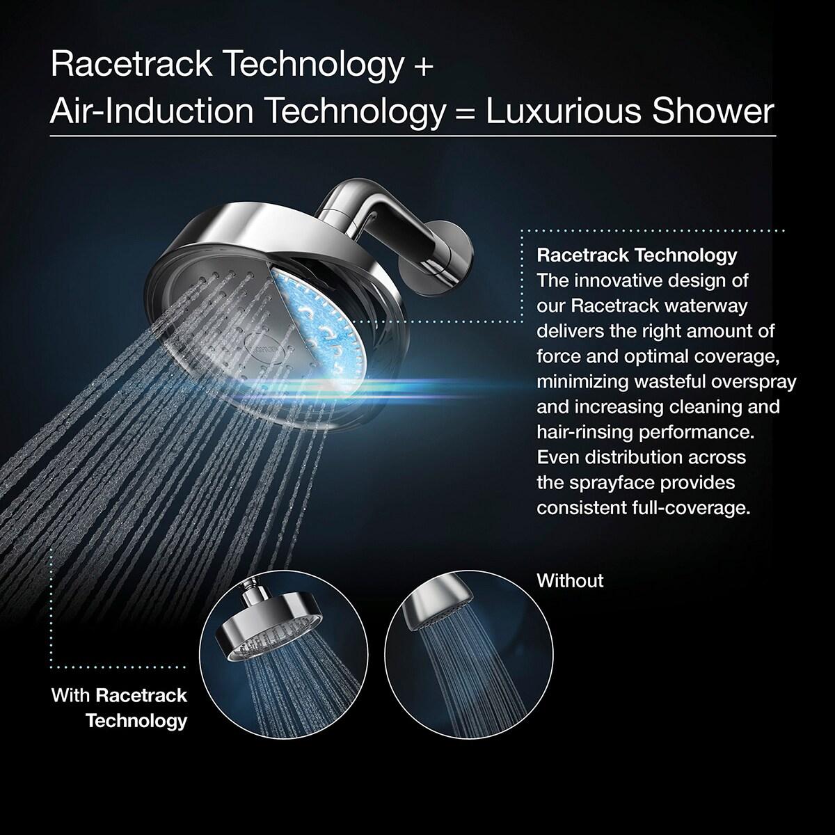 Purist® 2.5 GPM Multifunction Handheld Shower Head with Katalyst Air-Induction Technology