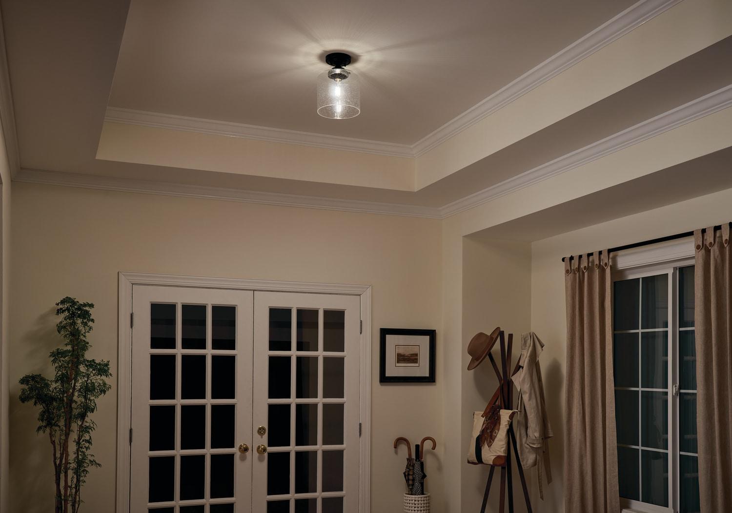 Winslow Glass Semi Flush Mount