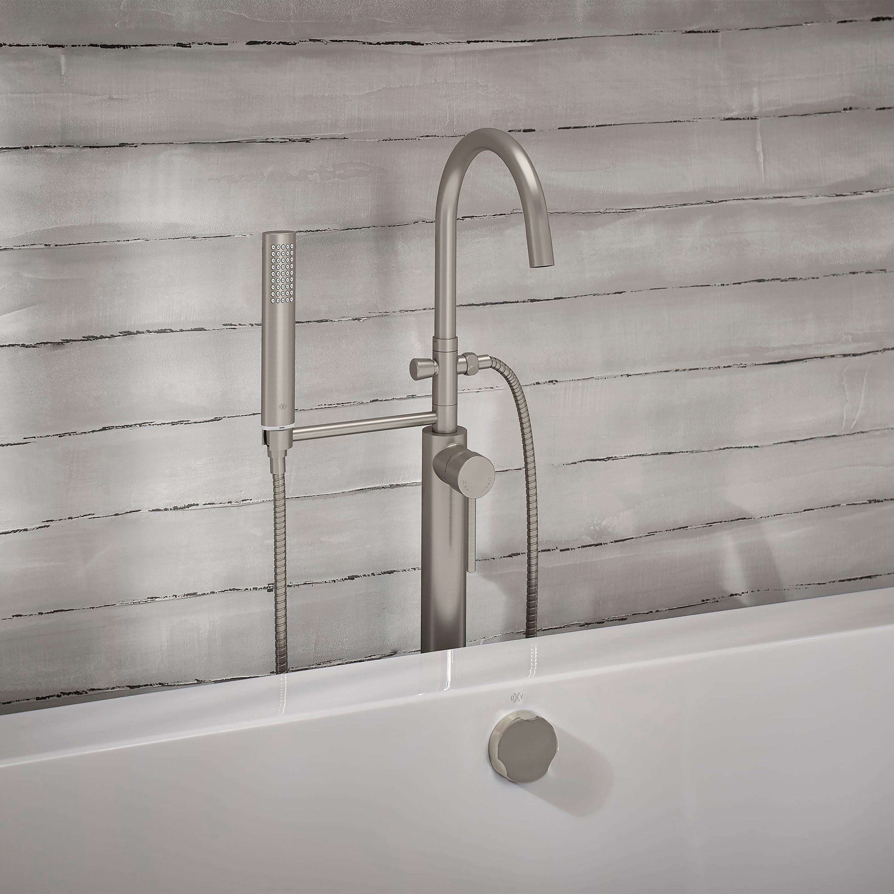 1 Handle Floor Tub Filler with Diverter