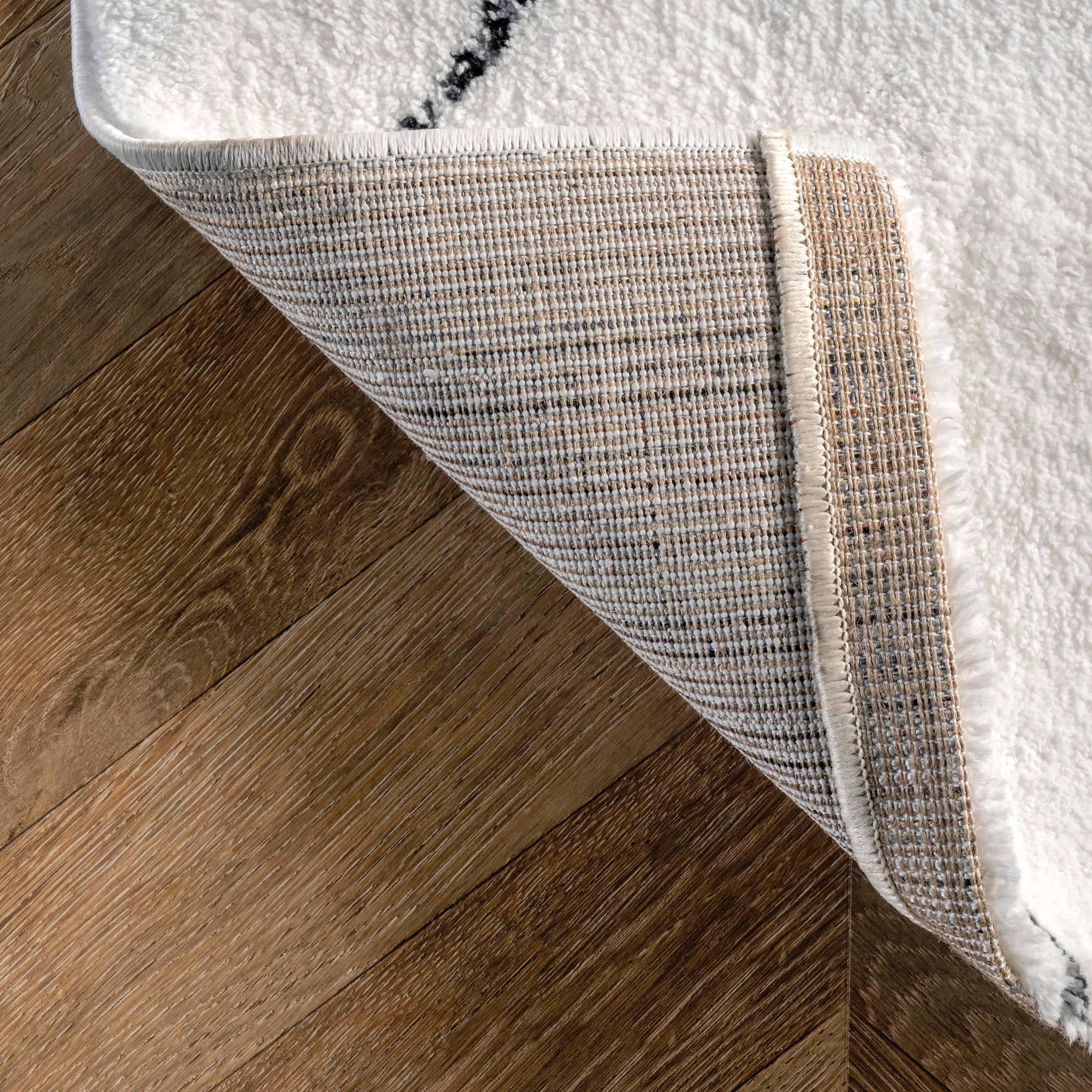 Nuloom Hand Tufted Corinth Shags Indoor Area Rug - Natural 3' 6" x 5' 6"