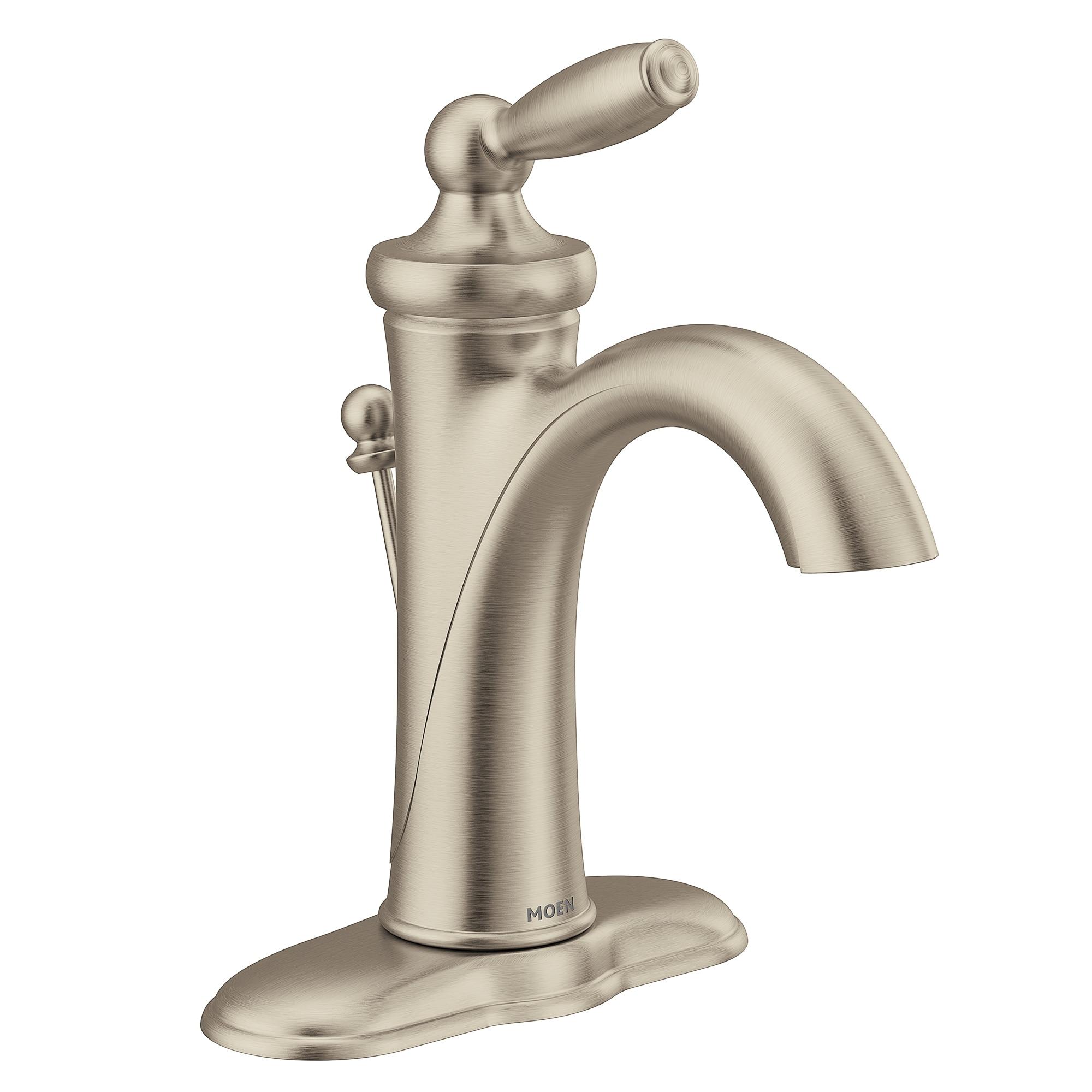 Brantford Single Hole Bathroom Faucet with Drain Assembly