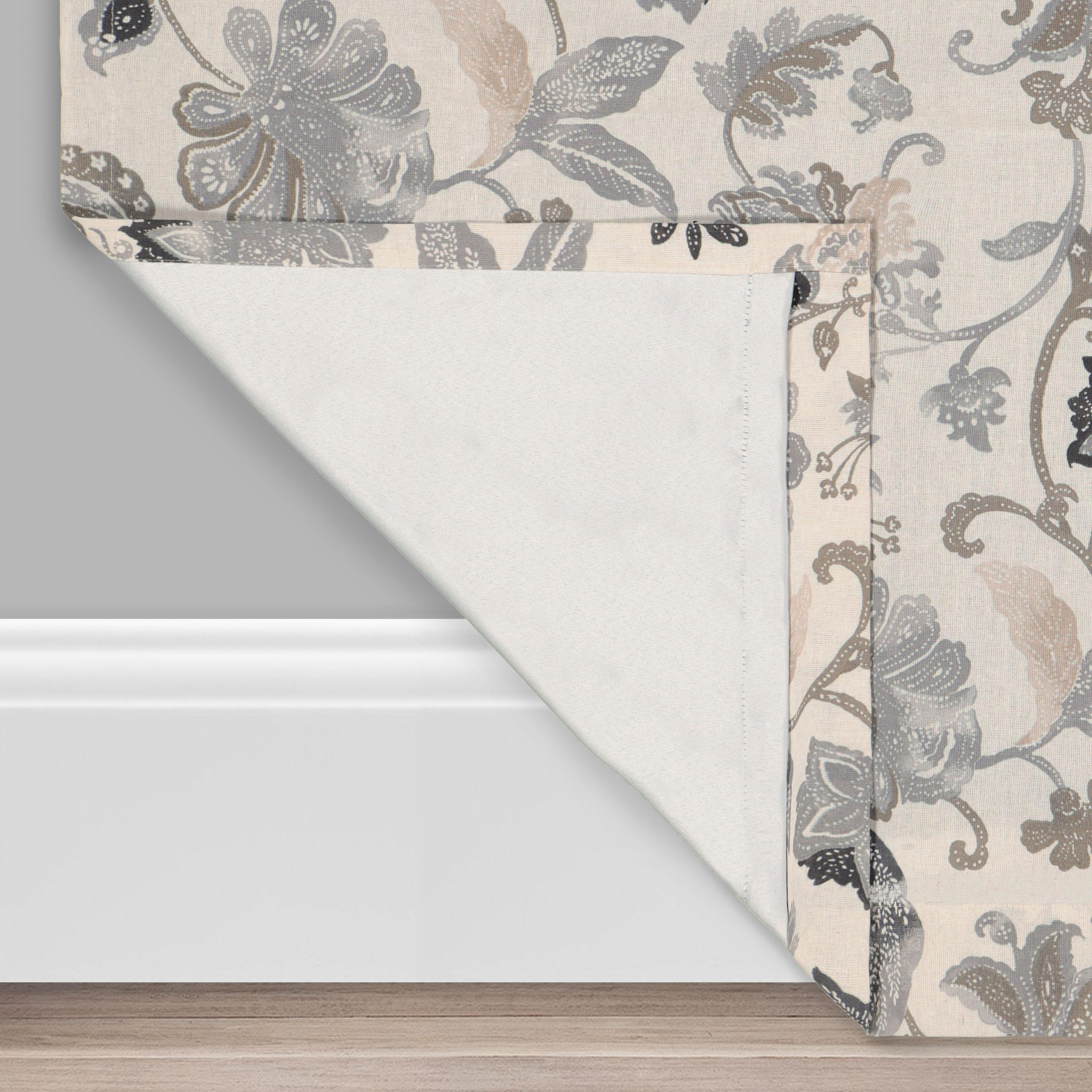 Nina Polyester Blackout Curtain Panel