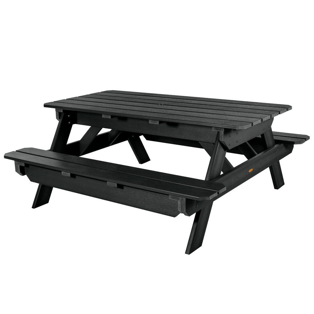 Highwood Hometown Picnic Table -Outdoor, Eco-friendly, Synthetic Wood