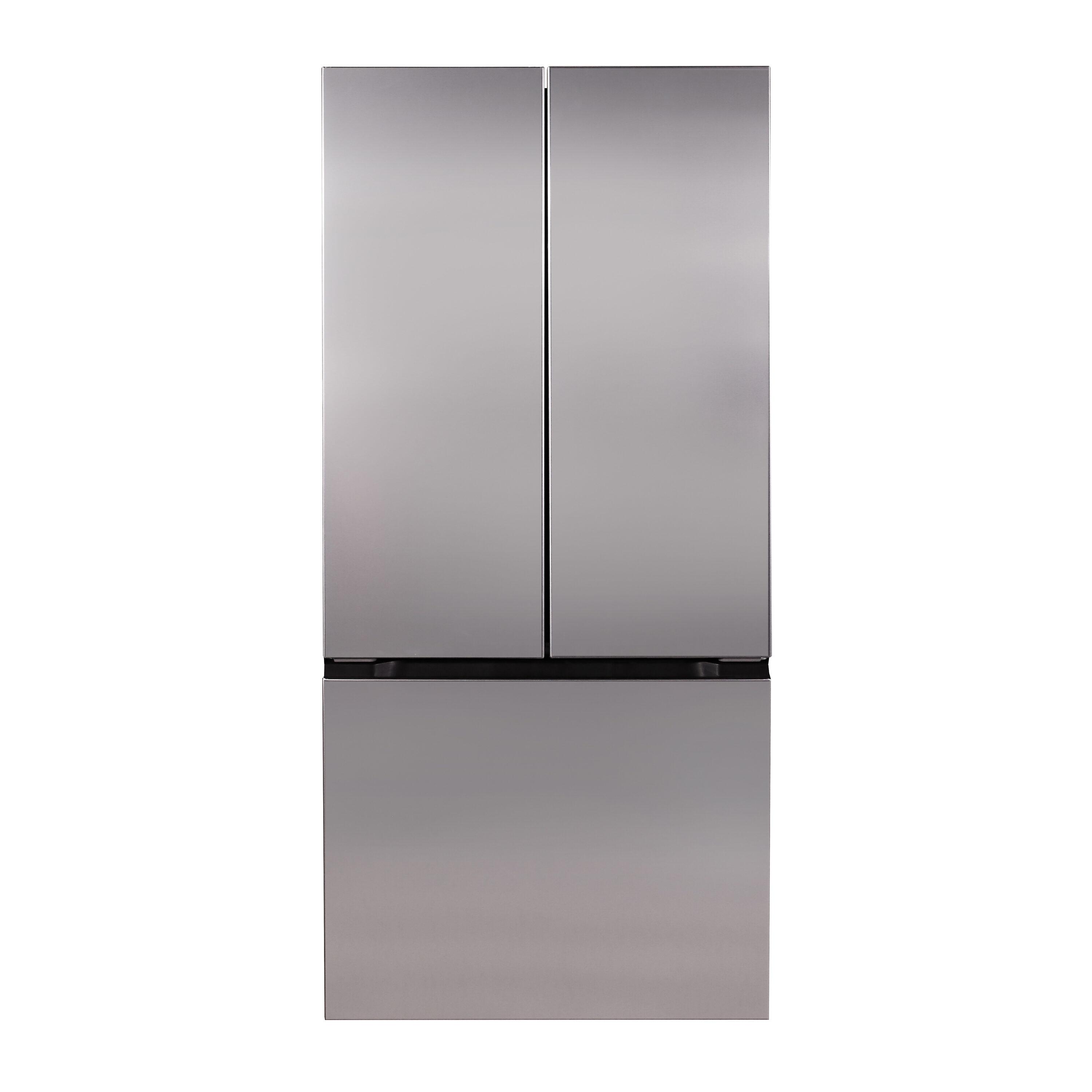 Avanti Frost Free French Door Refrigerator​, 17.5 Cu. Ft., in Stainless Steel (FFFDS175L3S)