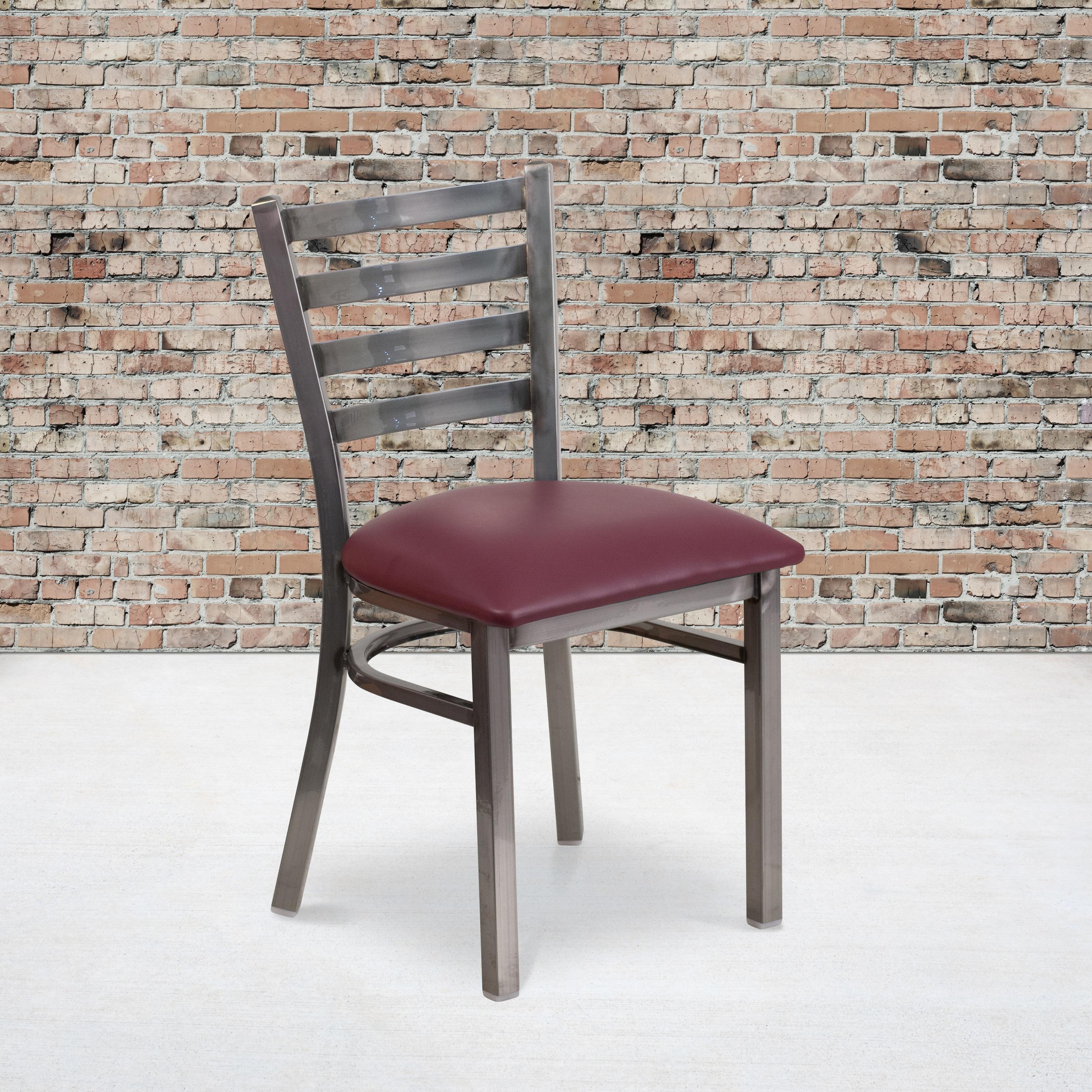 Kendall Ladder Back Metal Restaurant Chair