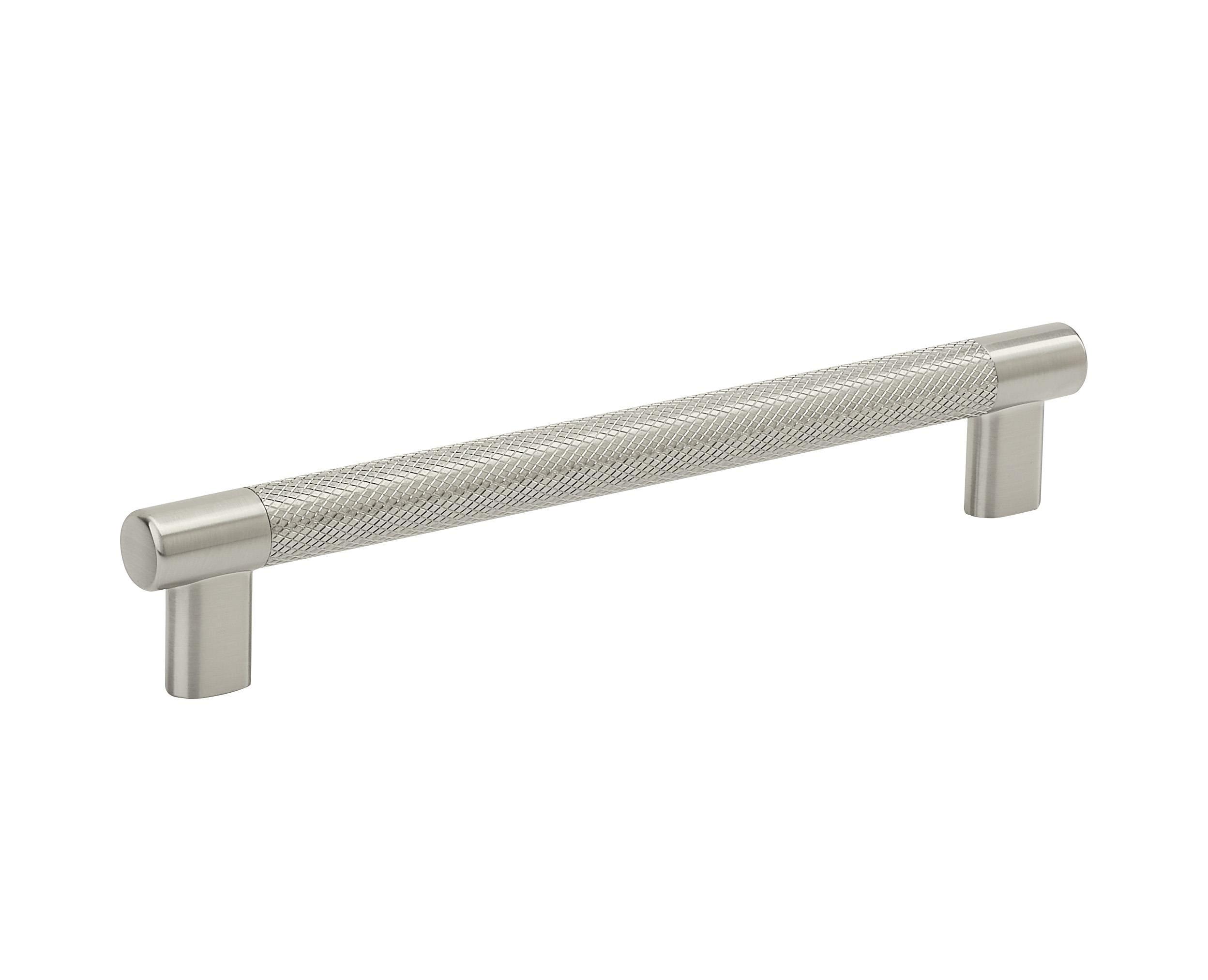 Amerock Bronx 8 inch (203mm) Center-to-Center Satin Nickel Cabinet Pull